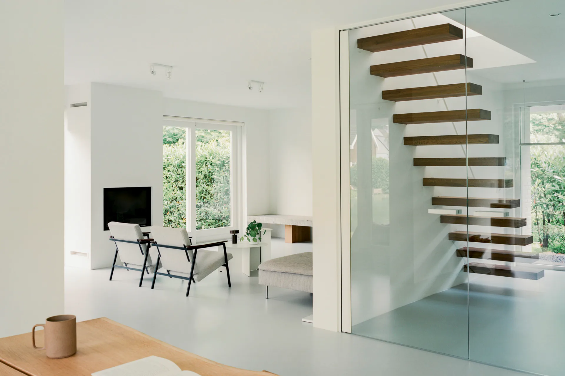 Die zahlreichen Vor- und Rücksprünge im Erdgeschoss sind geblieben.