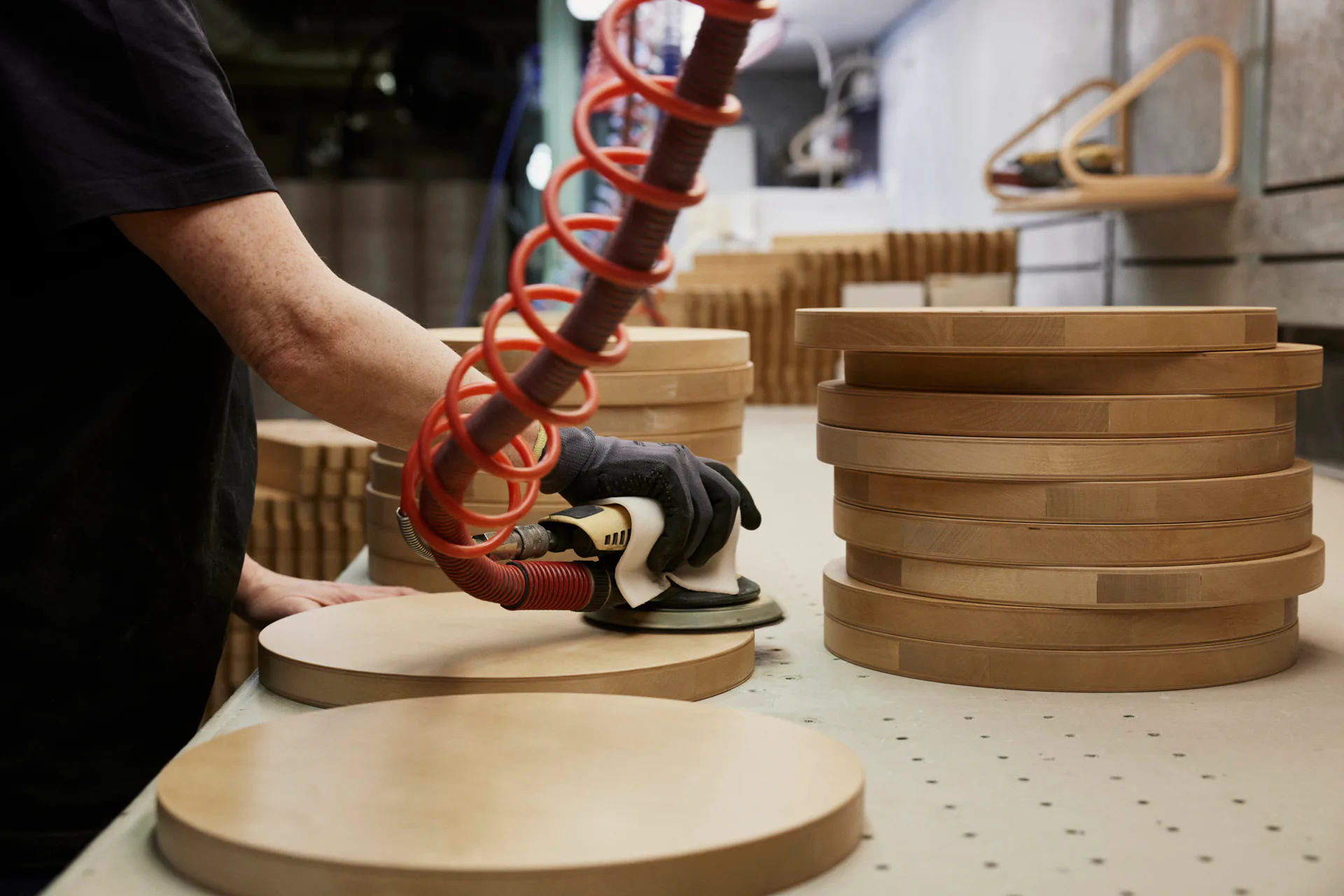 Herstellung Stool 60