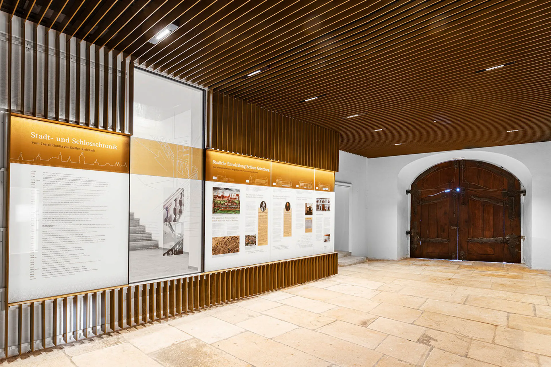 Ausstellung über die Ergebnisse der Bauforschung