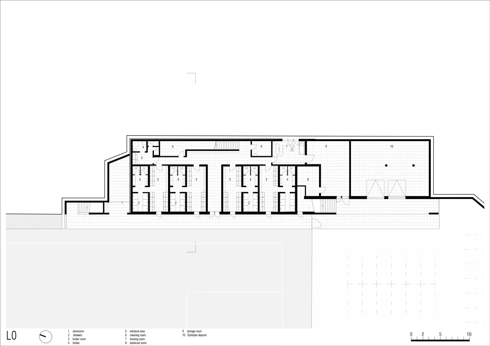 Erdgeschoss, Grafik