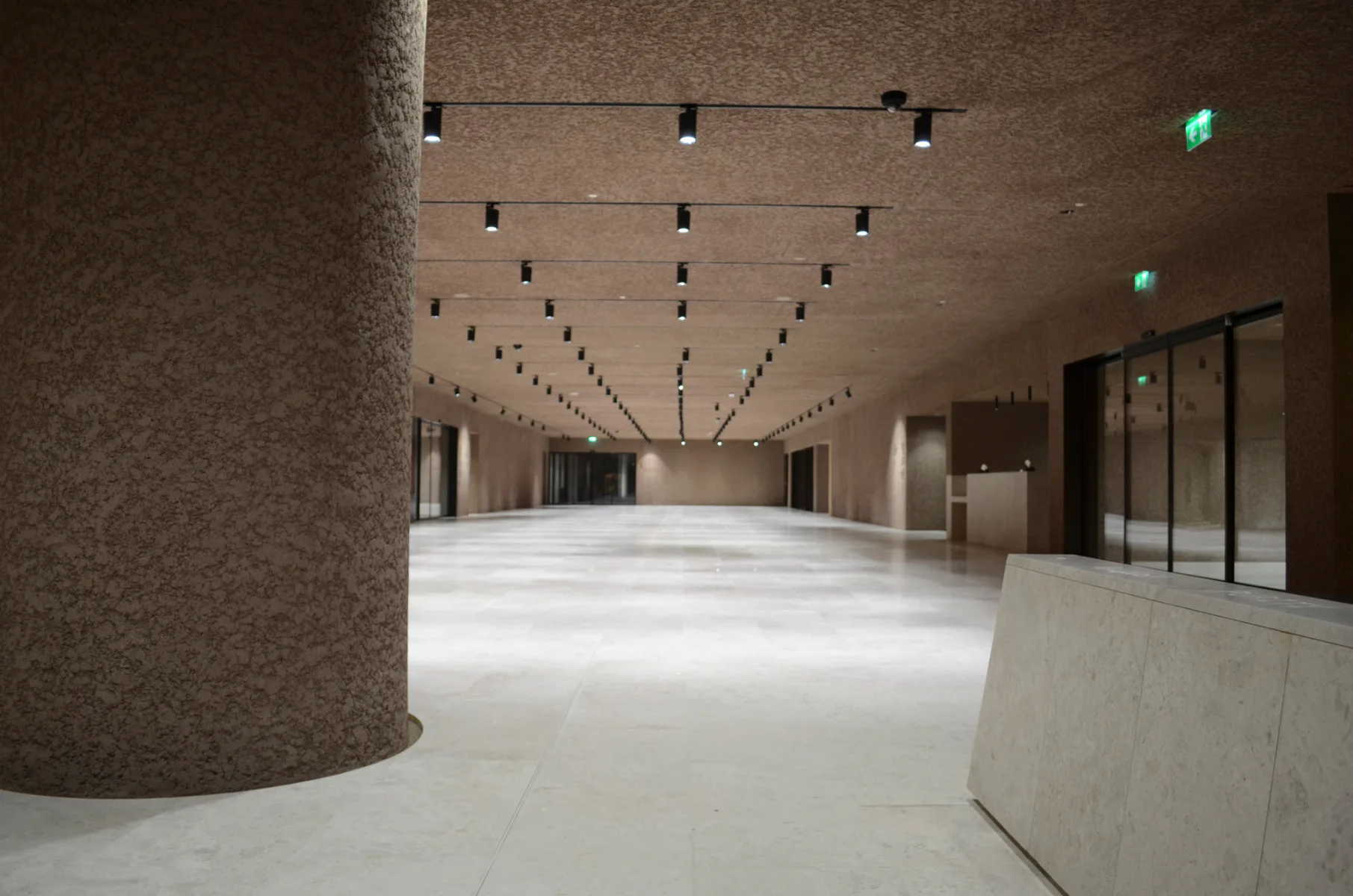 Innenraum des Welcome Center