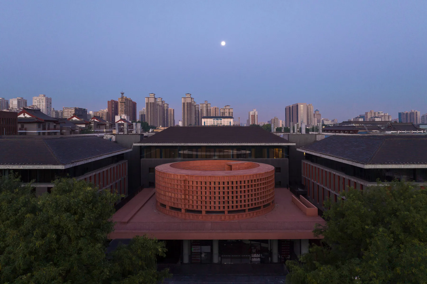Das kleine Museum in Xi’an ist Teil eines größeren Hotel- und Einkaufskomplexes.