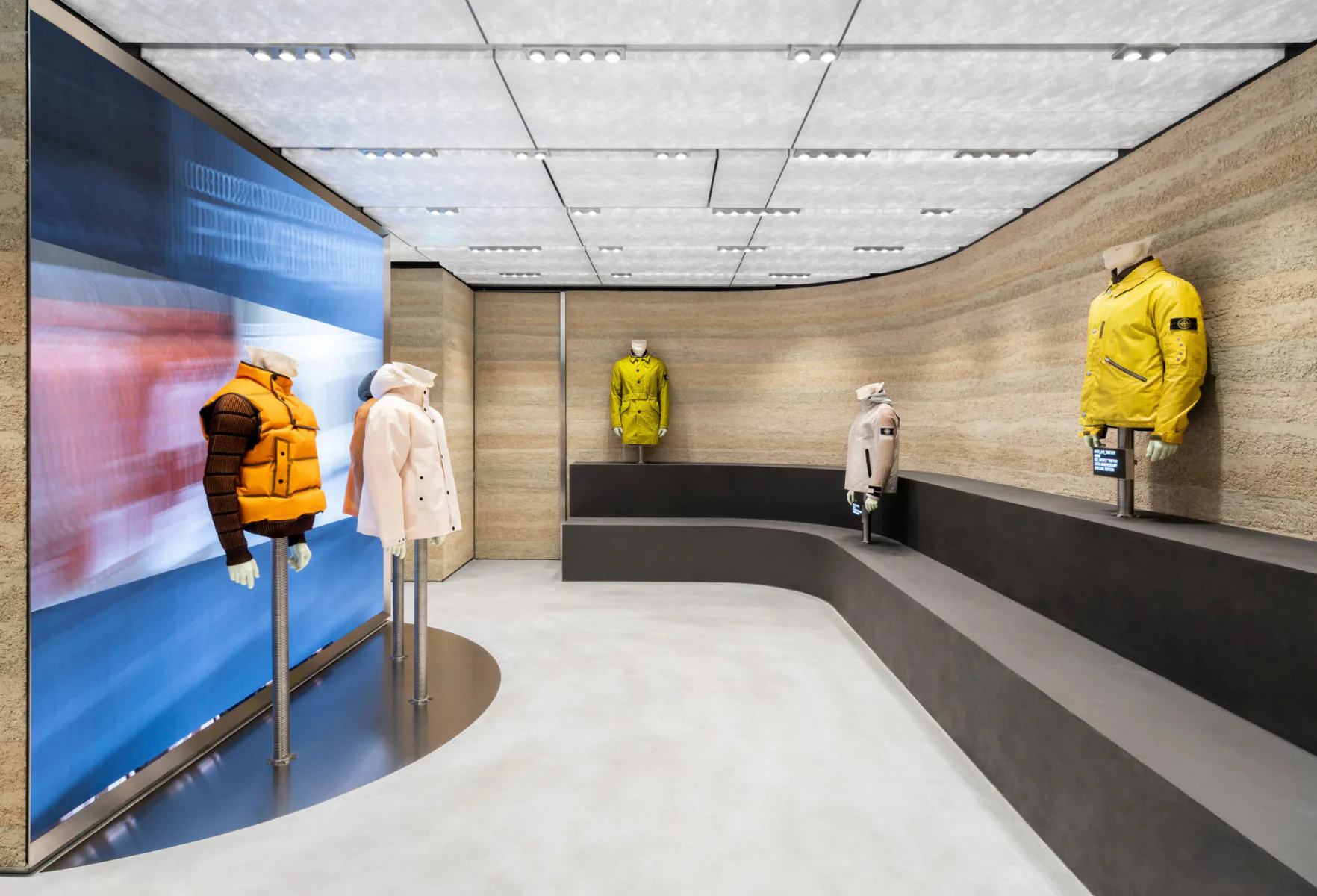 Ladenkonzept von OMA / AMO für Stone Island in München