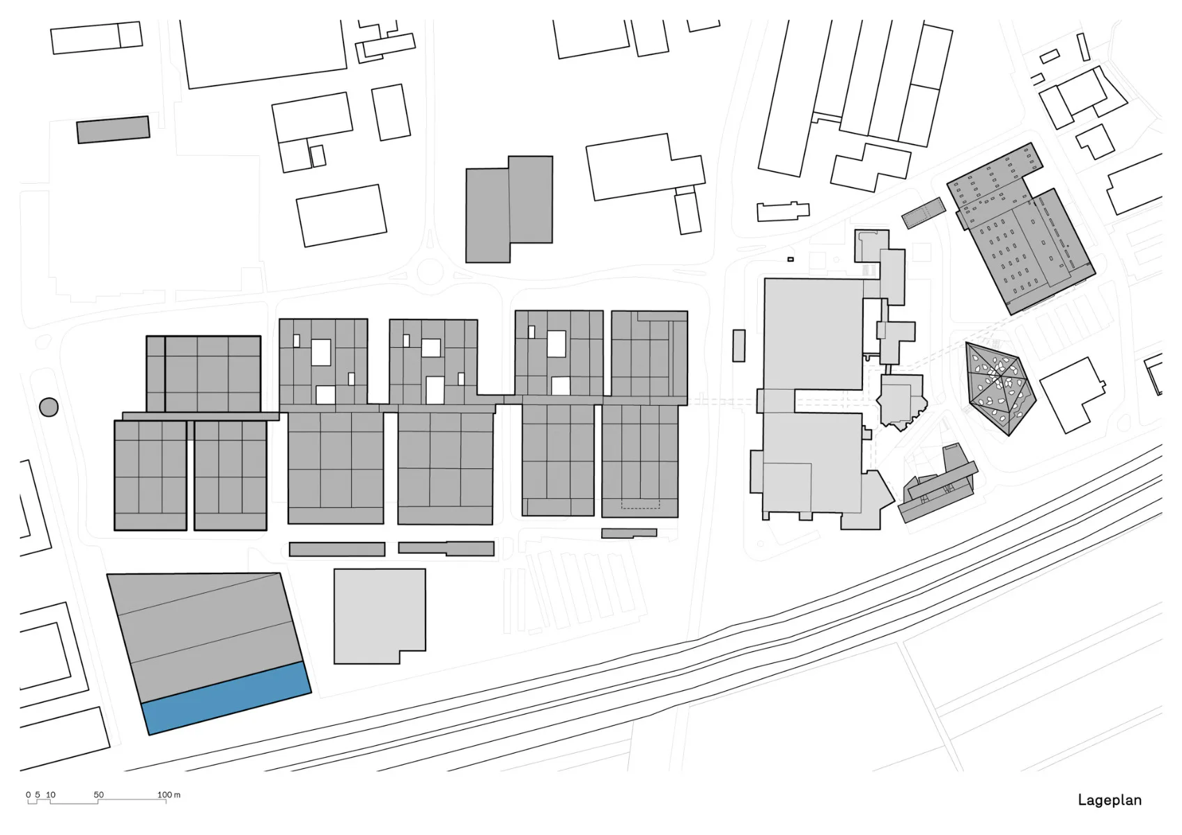Lageplan, Grafik