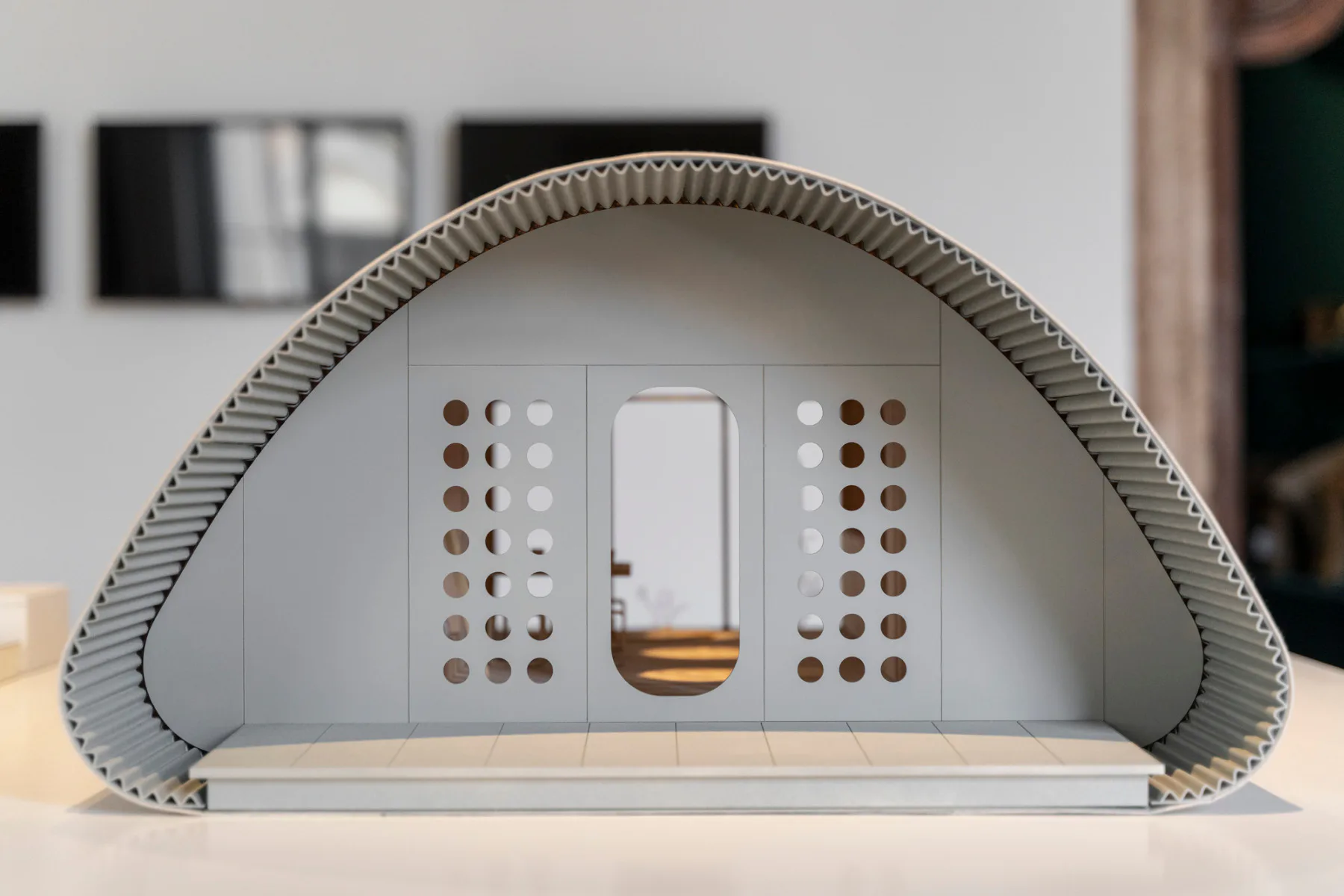 Modell des Prototyps Essential Homes