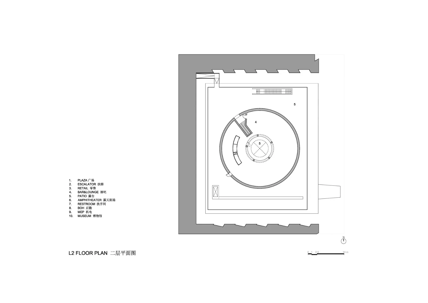 Grundriss Level 2, Grafik