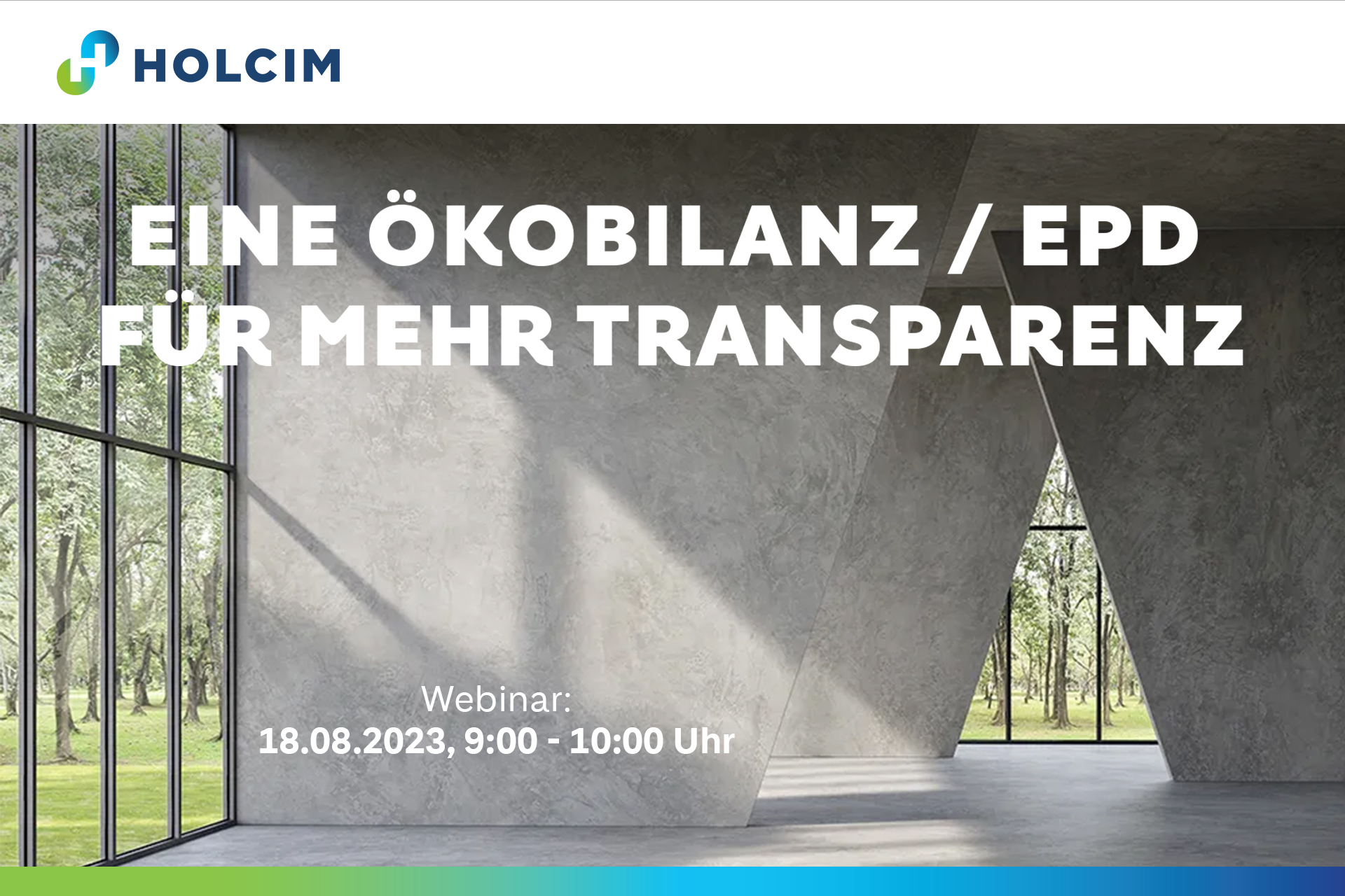 Eine Ökobilanz / EPD für mehr Transparenz