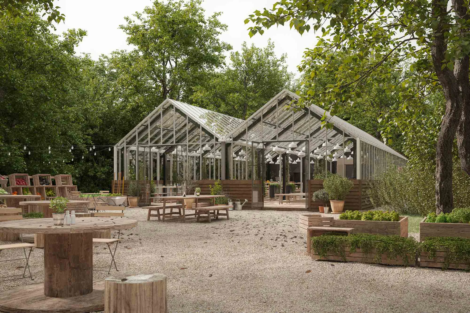 Greenhouse, Architektur: Forma
