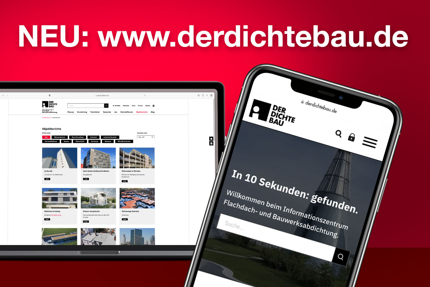 Digitales Nachschlagewerk zu Abdichtungen