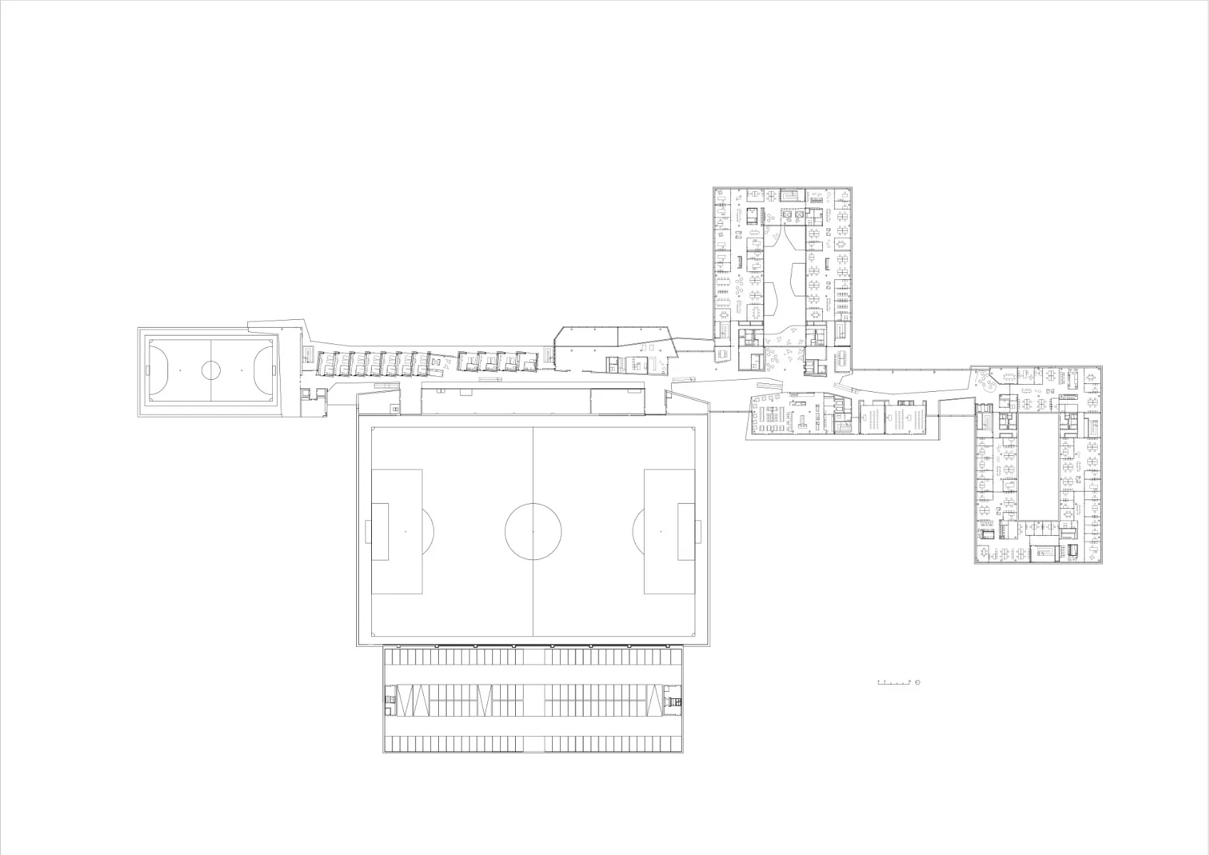 Grundriss RG DFB-Campus, Grafik