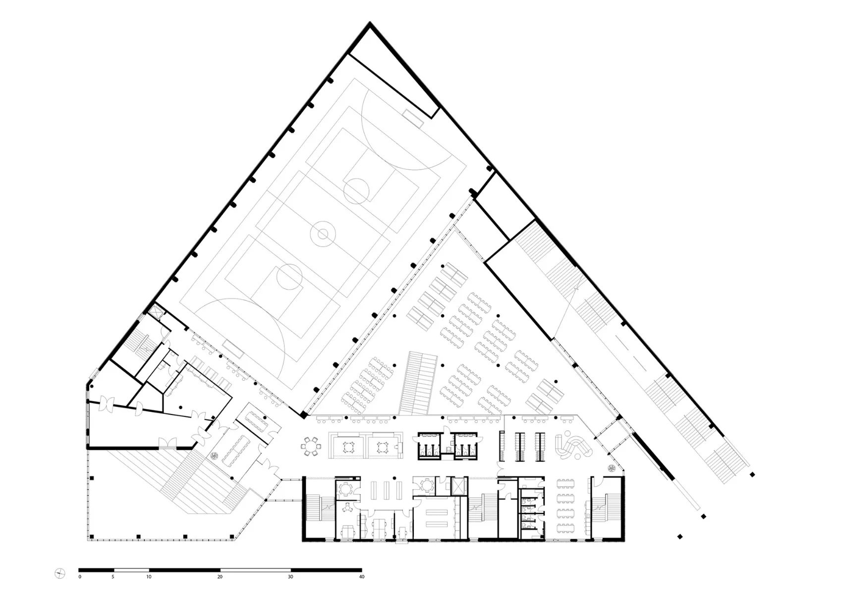Grundriss 1. OG, Grafik