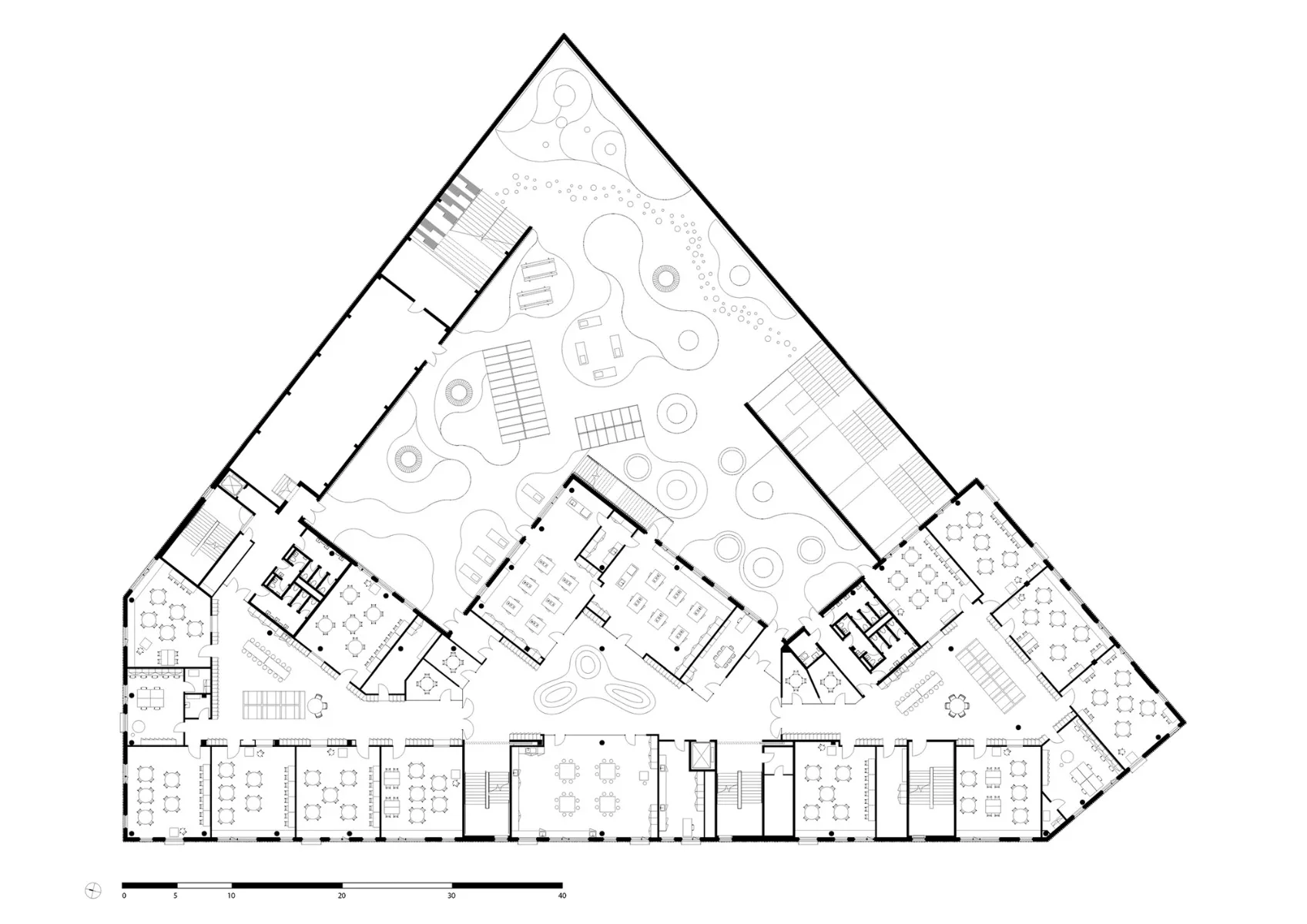 Grundriss 2. OG, Grafik