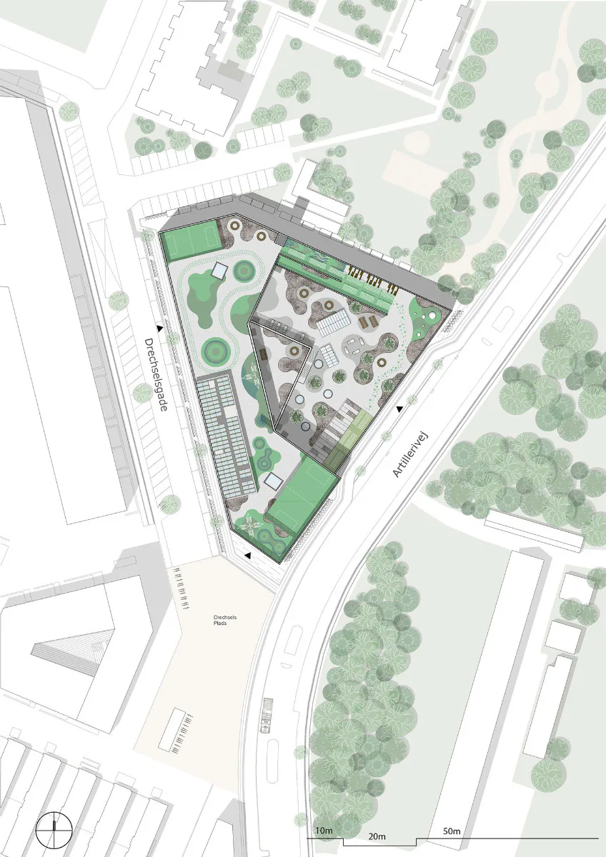Lageplan, Grafik