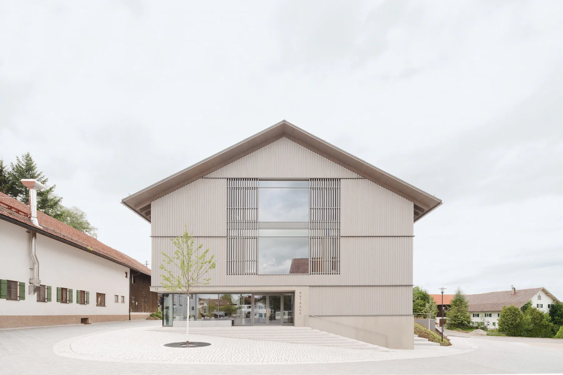 Neubau des Rathauses in Oy-Mittelberg