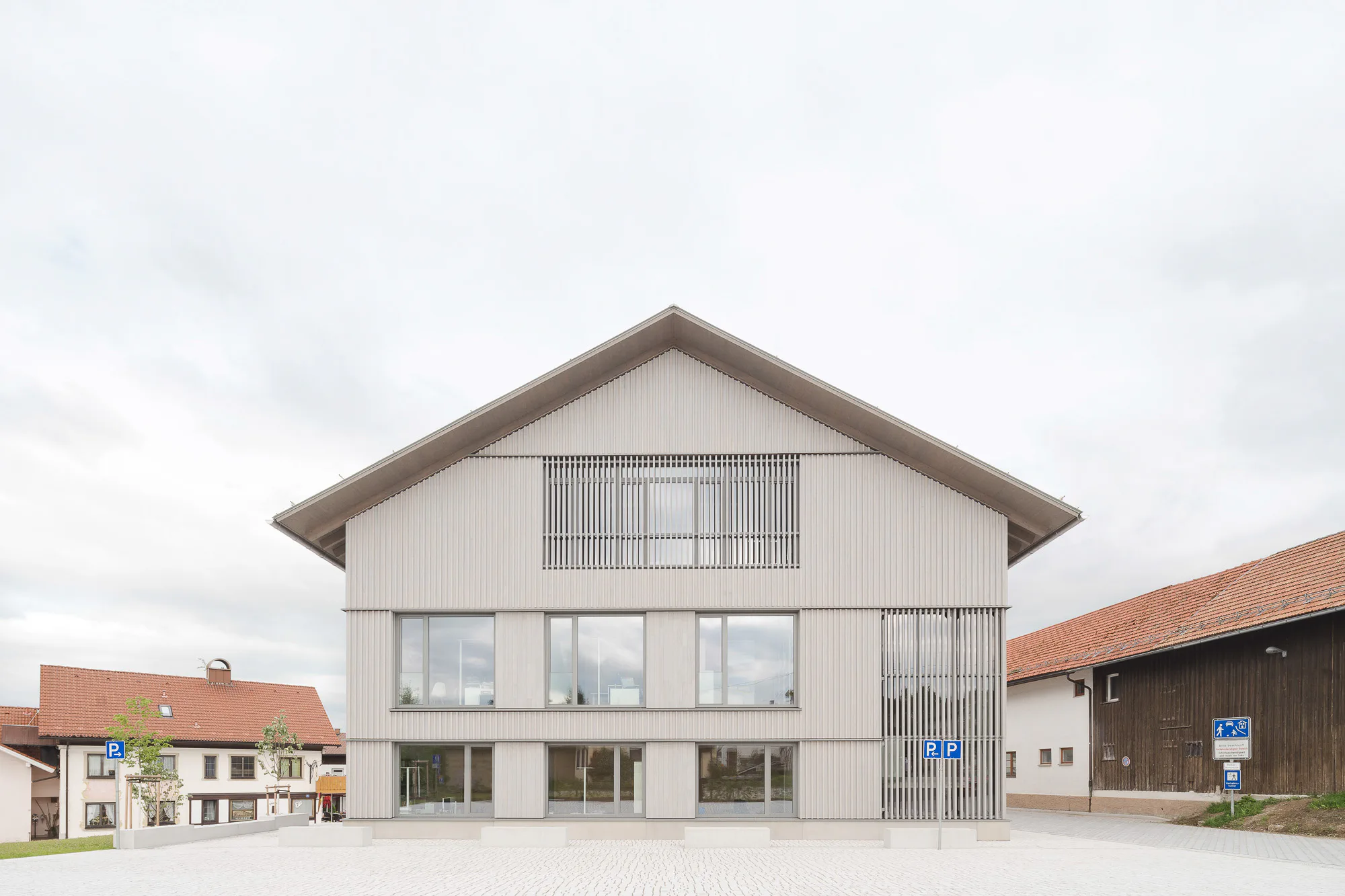 Neubau des Rathauses in Oy-Mittelberg