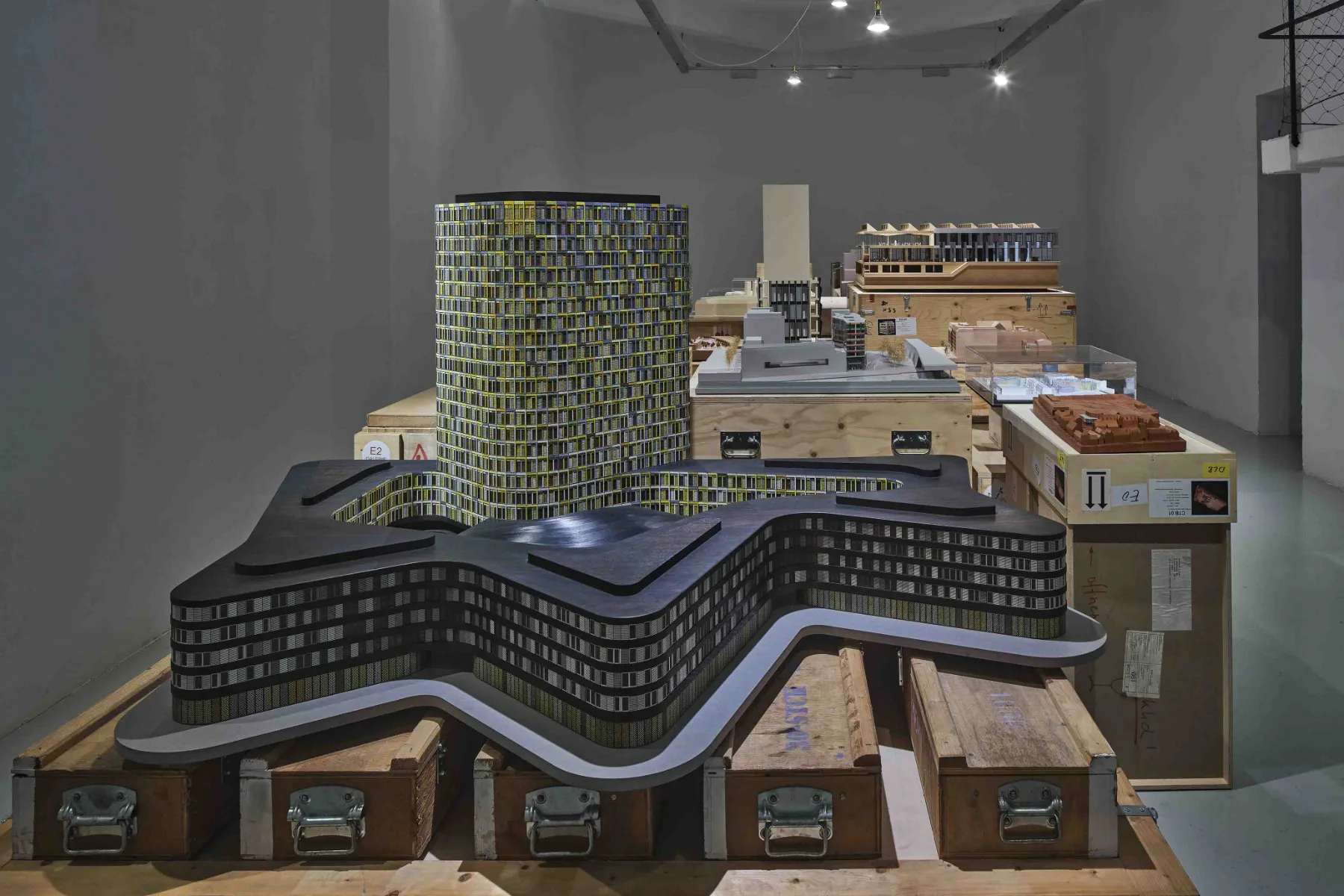 Blick in die Ausstellung Open Box