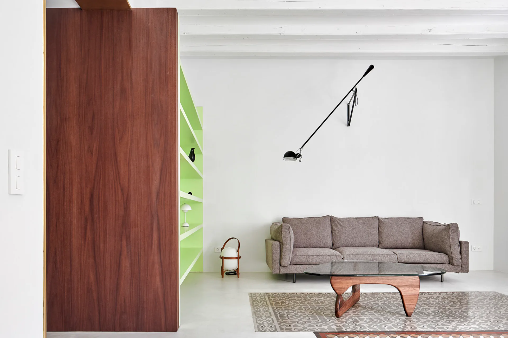 Blick ins Wohnzimmer