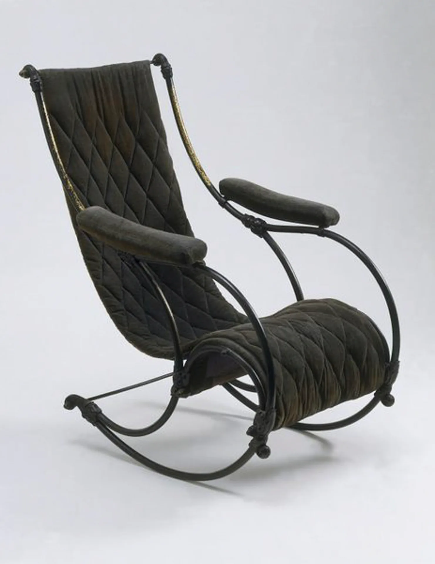 Winfield (zugeschrieben), Schaukelstuhl, Entwurf 1839 oder früher, Sammlung Victoria & Albert Museum London