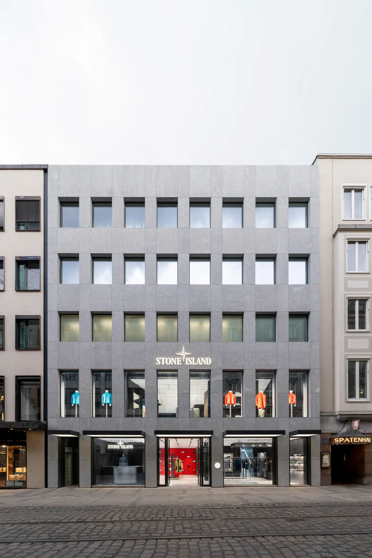 Außenansicht der Fassade