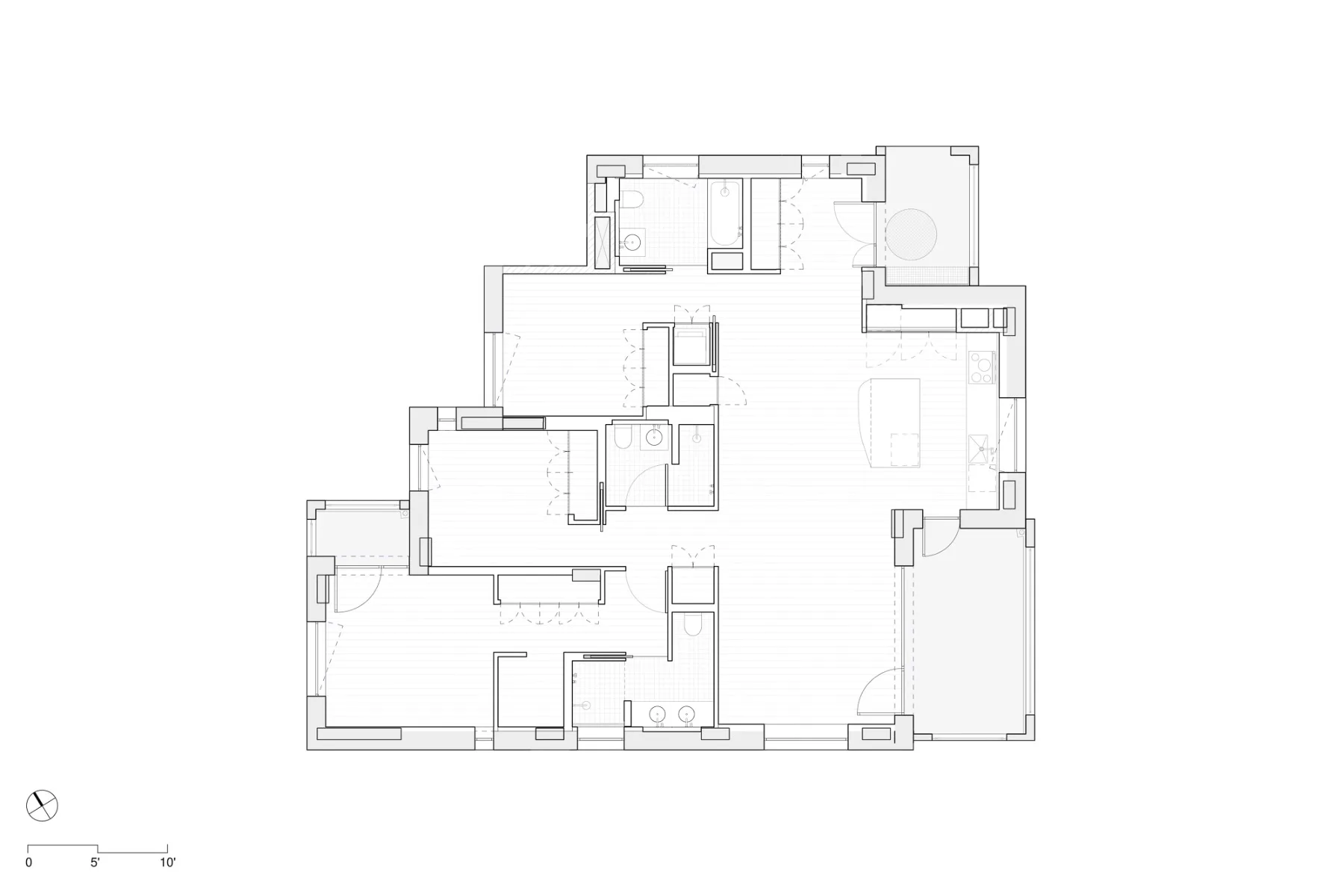 Grundriss Wohnung, Grafik