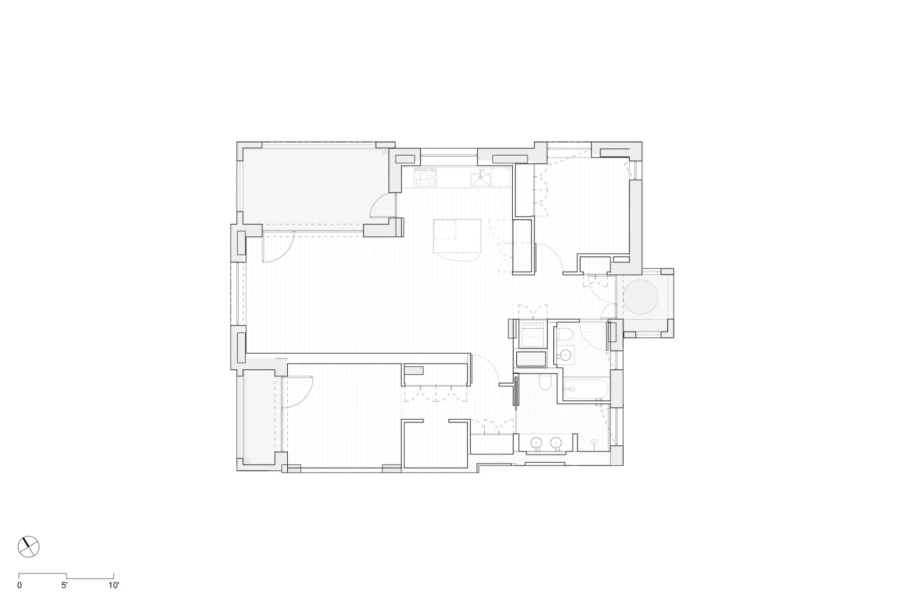 Grundriss Wohnung, Grafik