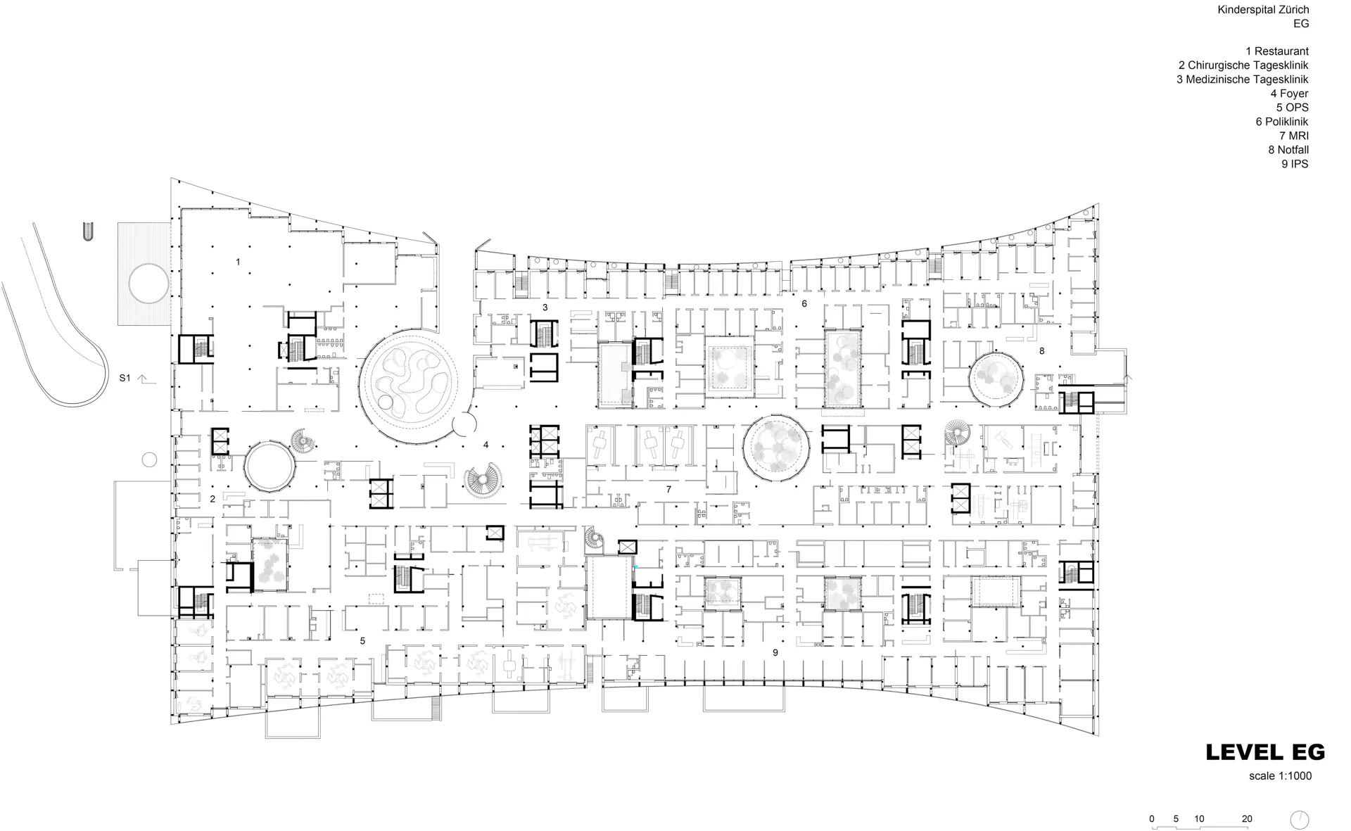Grundriss EG, Grafik
