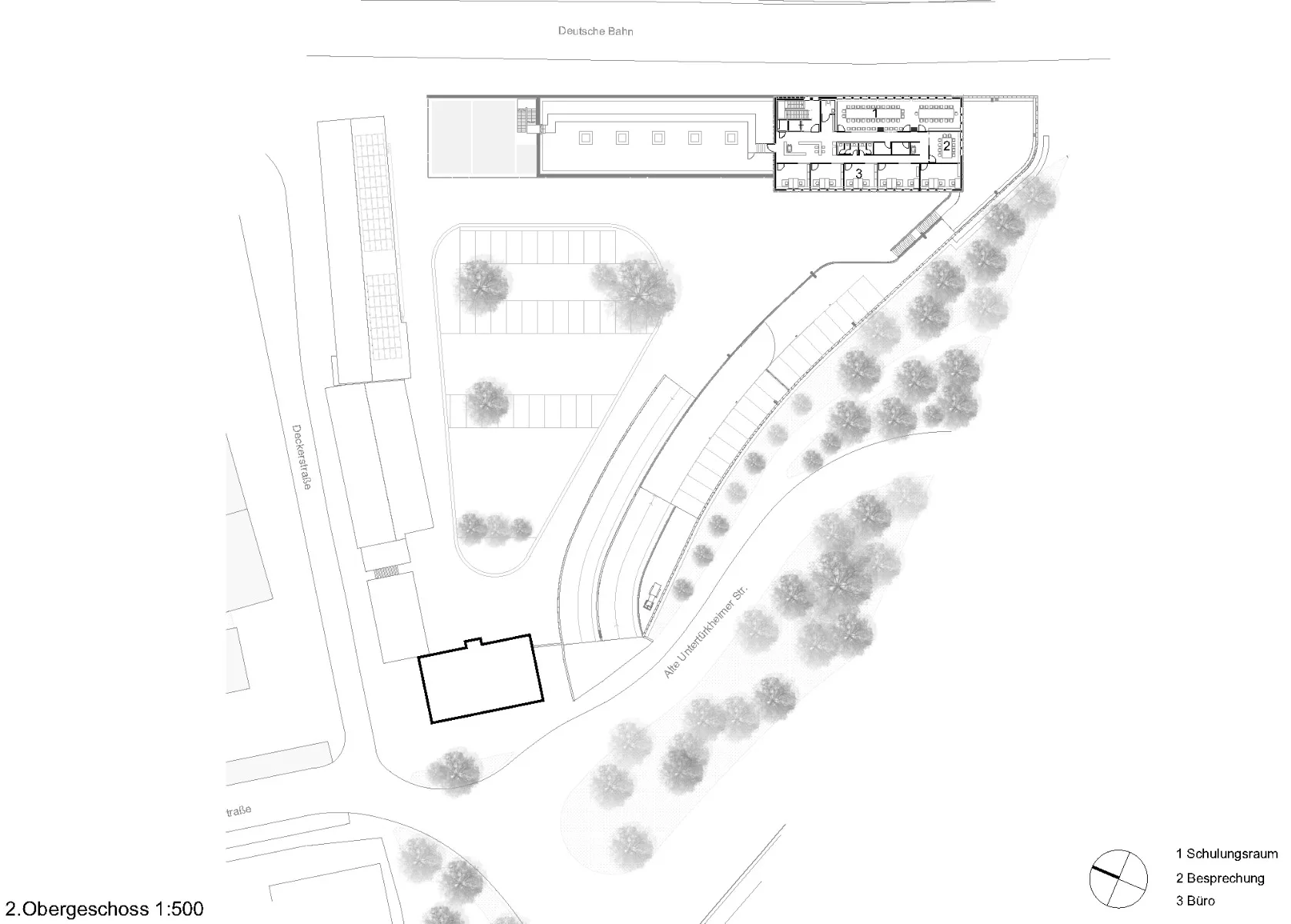 Grundriss 2. OG, Grafik