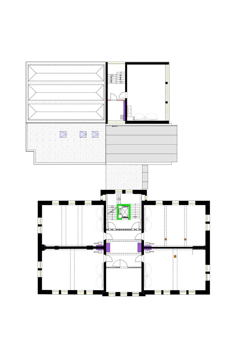 Grundriss 1. OG, Grafik