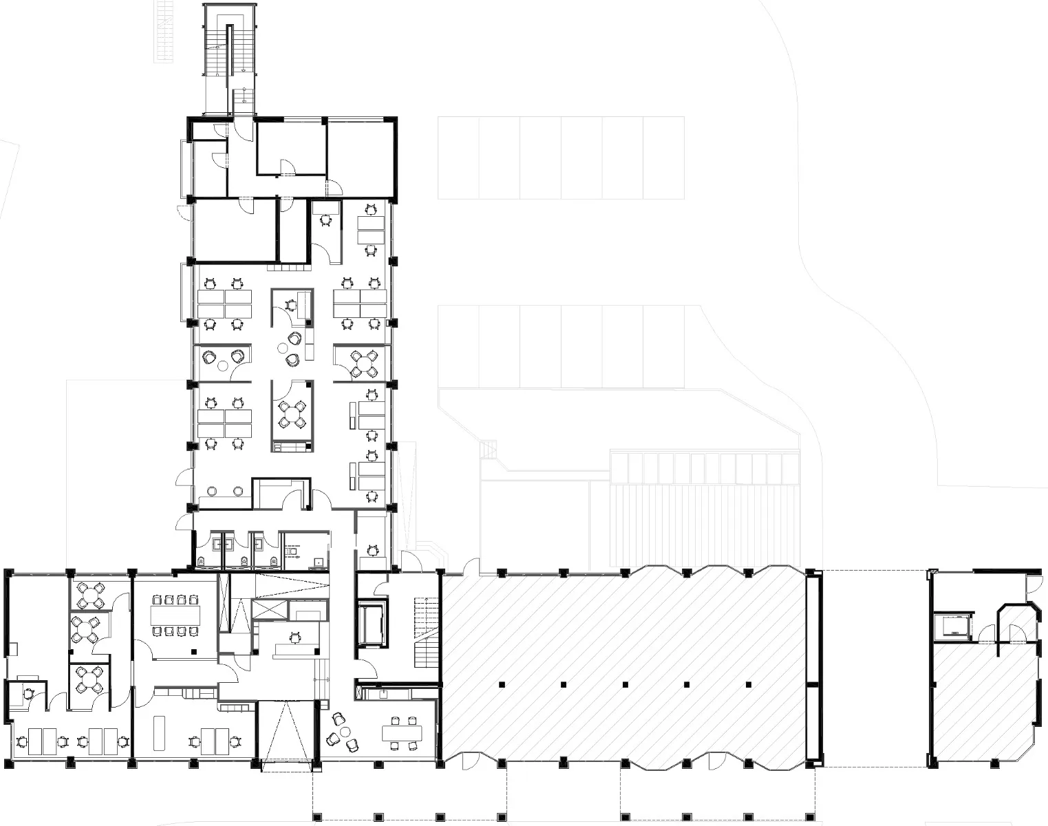 Grundriss EG, Grafik