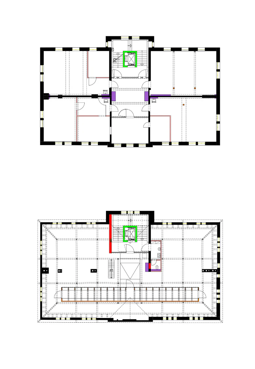 Grundriss 2. OG + DG, Grafik