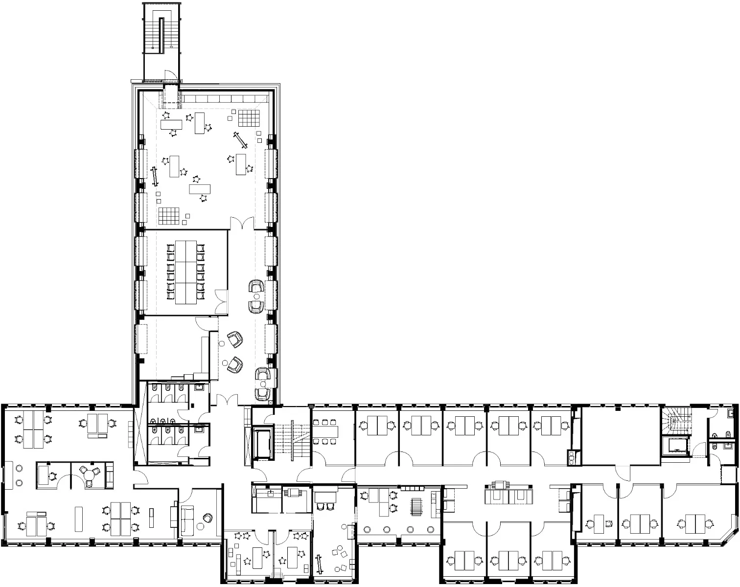 Grundriss 2. OG, Grafik
