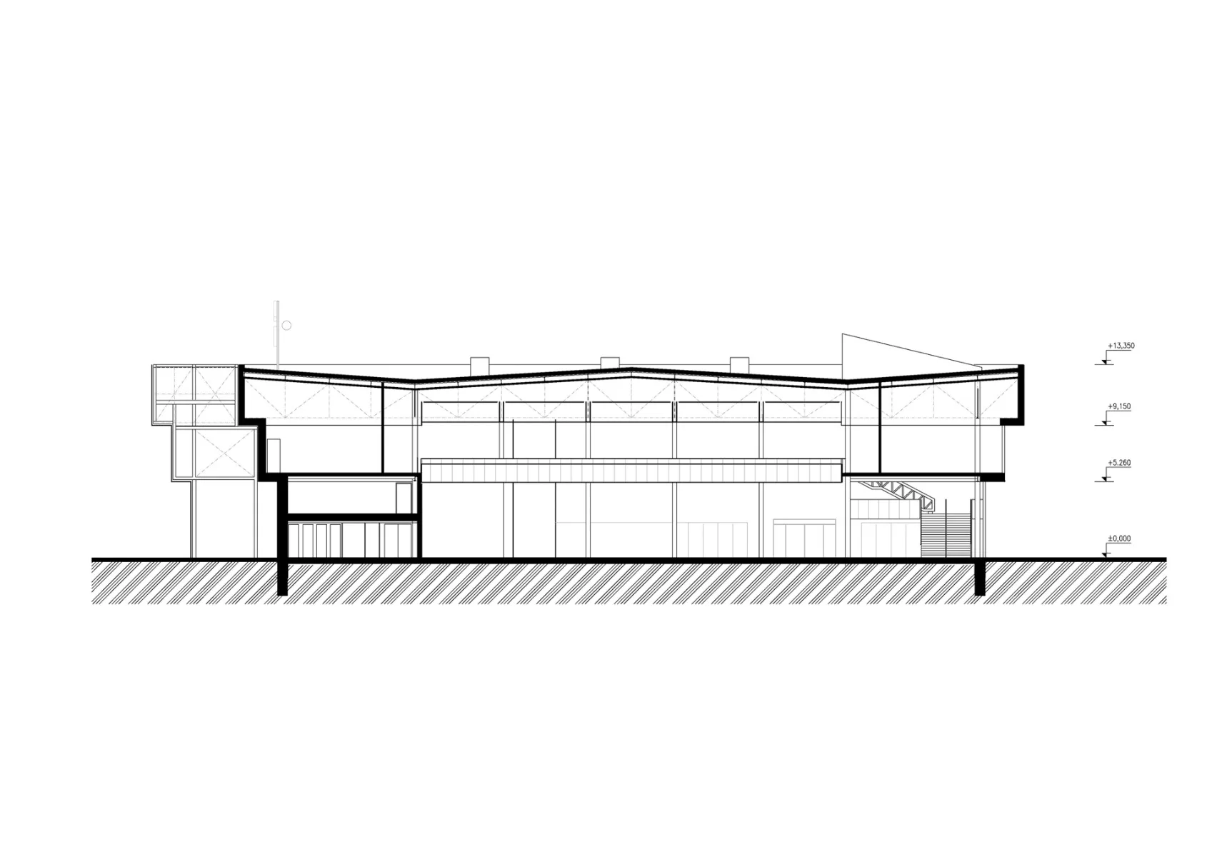 Längsschnitt, Grafik