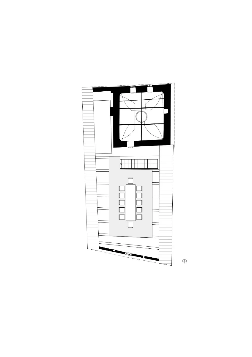 Grundriss Dachgeschoss, Grafik