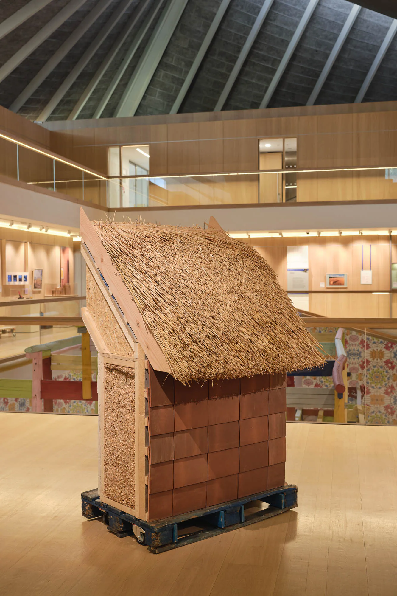 The Long Straw – Wheat, M ARCH: Architektur, Central Saint Martins, mit Material Cultures, 2023.
