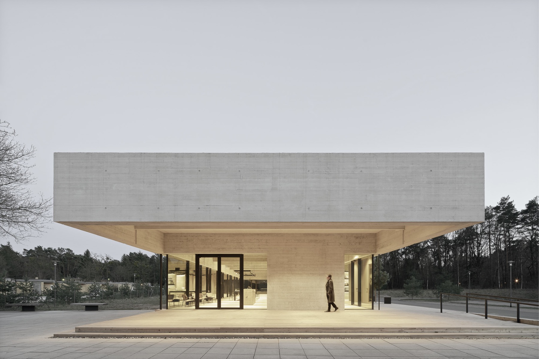 Besucherzentrum Bundesschule Bernau von Steimle Architekten