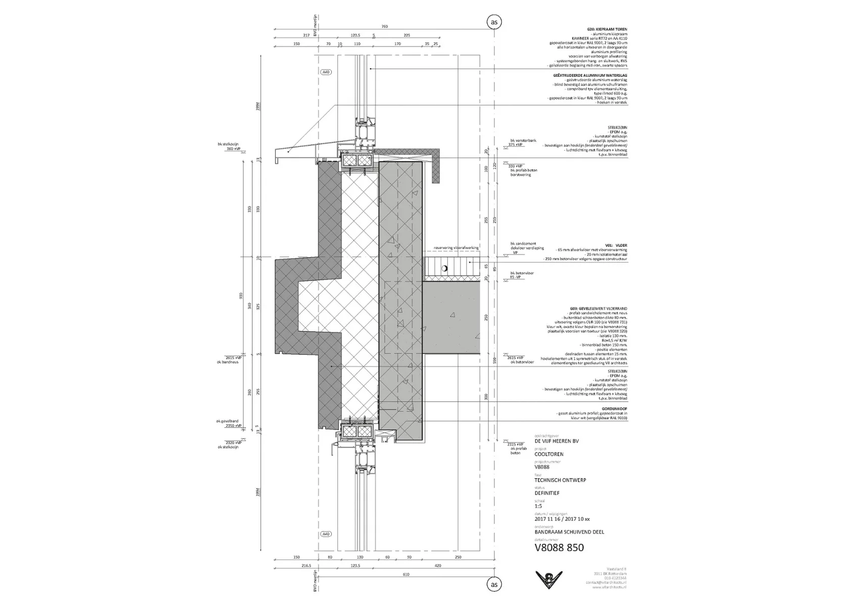 Fassadendetail, Grafik