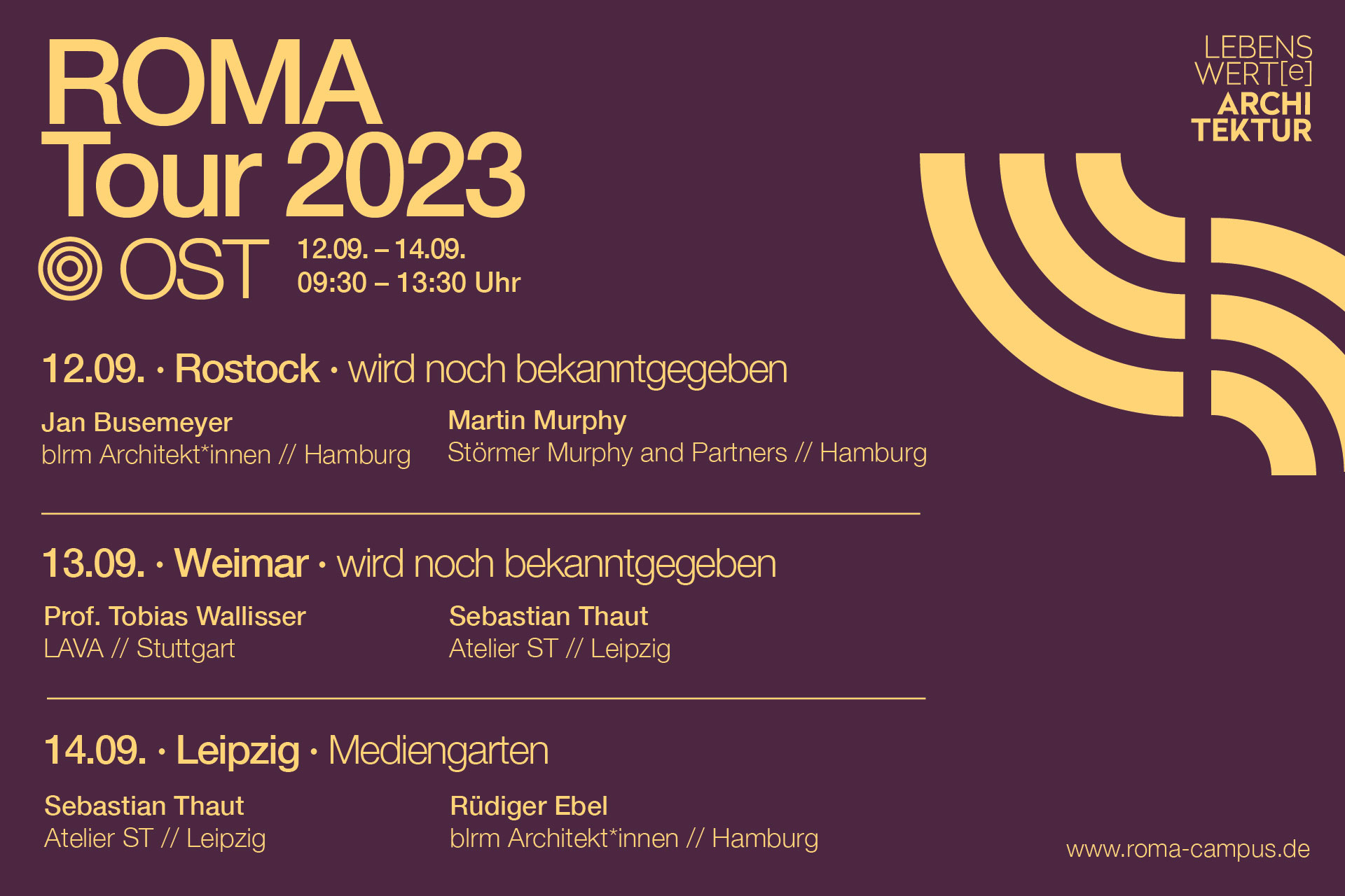 Roma-Tour 2023 - Ost