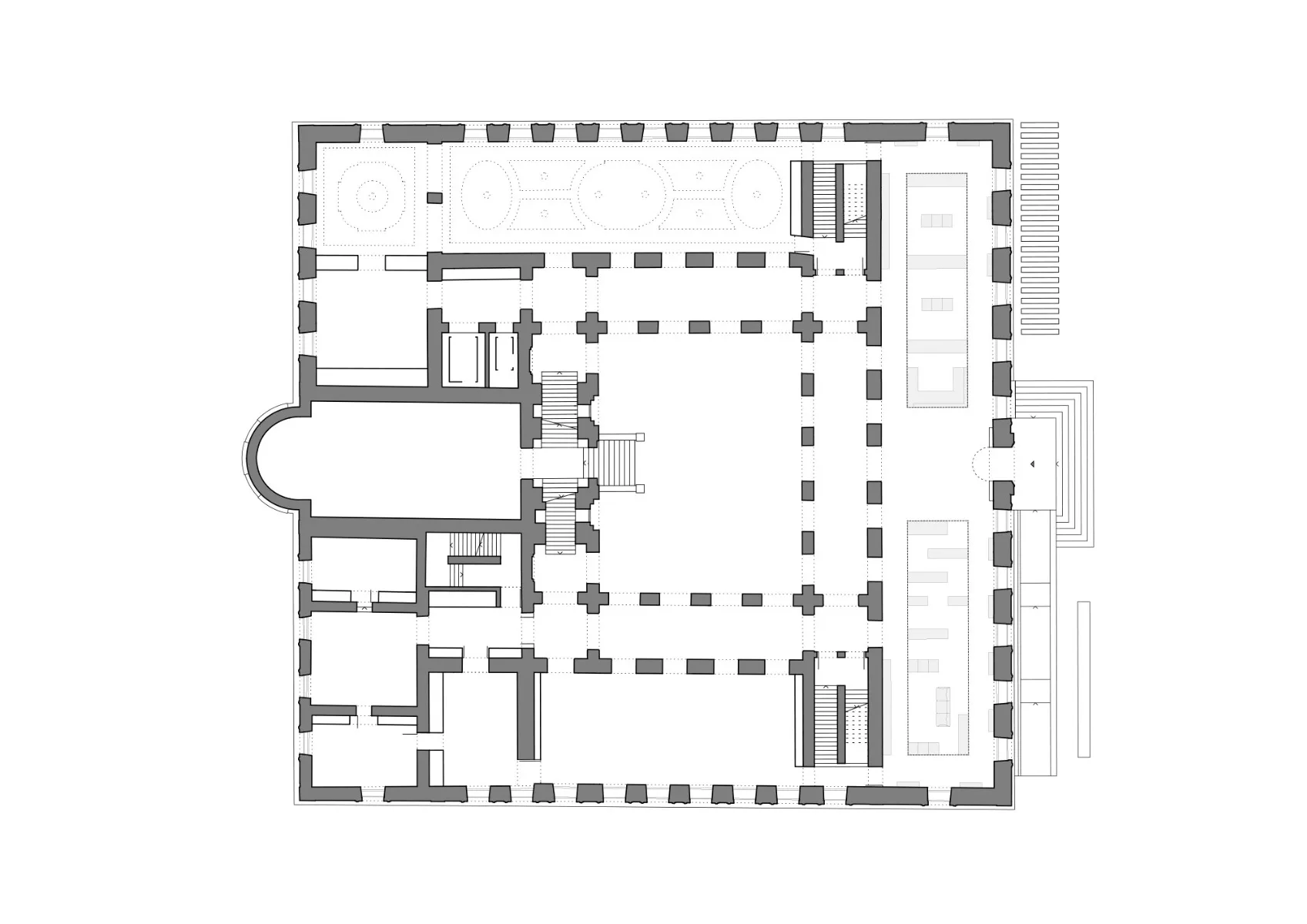 Grundriss Erdgeschoss, Grafik