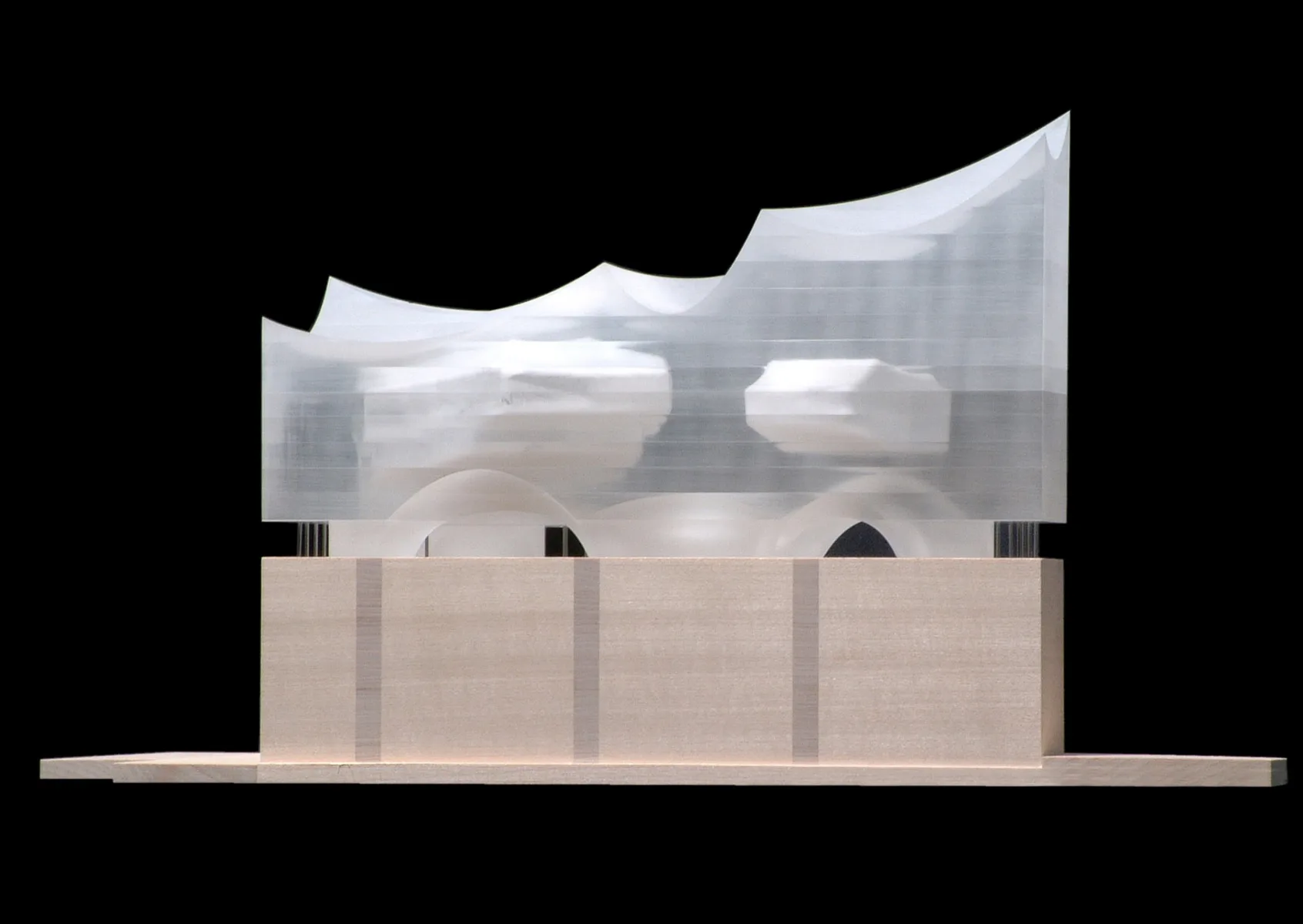 Herzog & de Meuron. Modell Elbphilharmonie Hamburg, 2001-16