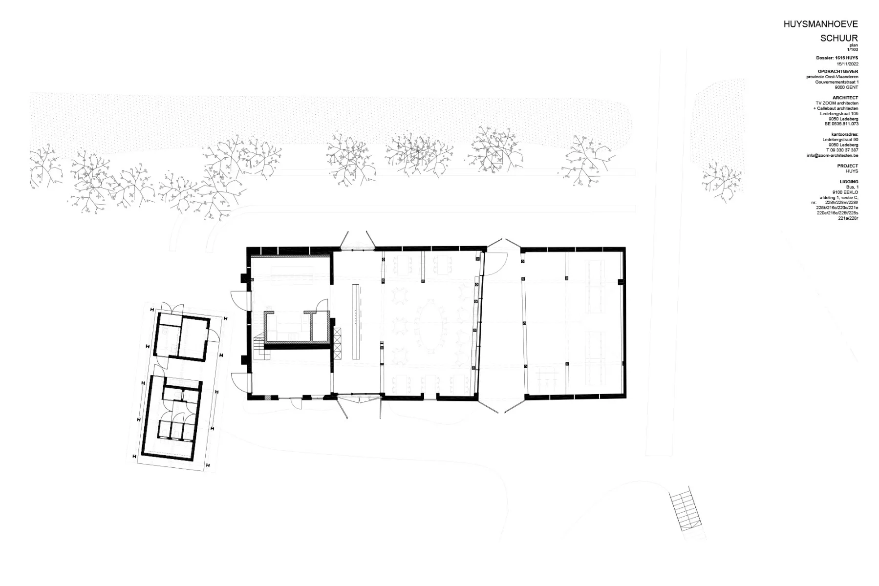 Grundriss Scheune, Grafik