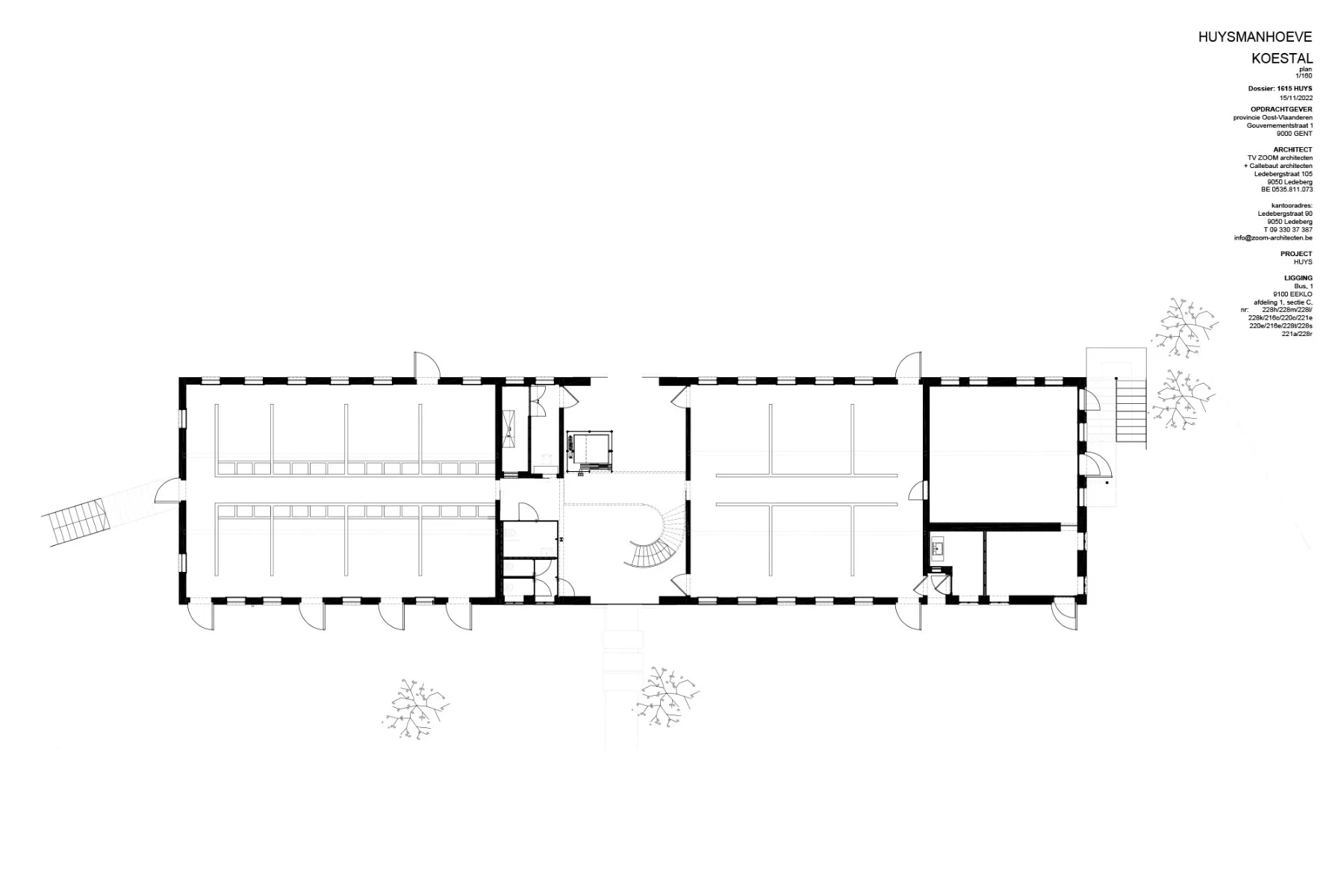 Grundriss Kuhstall, Grafik