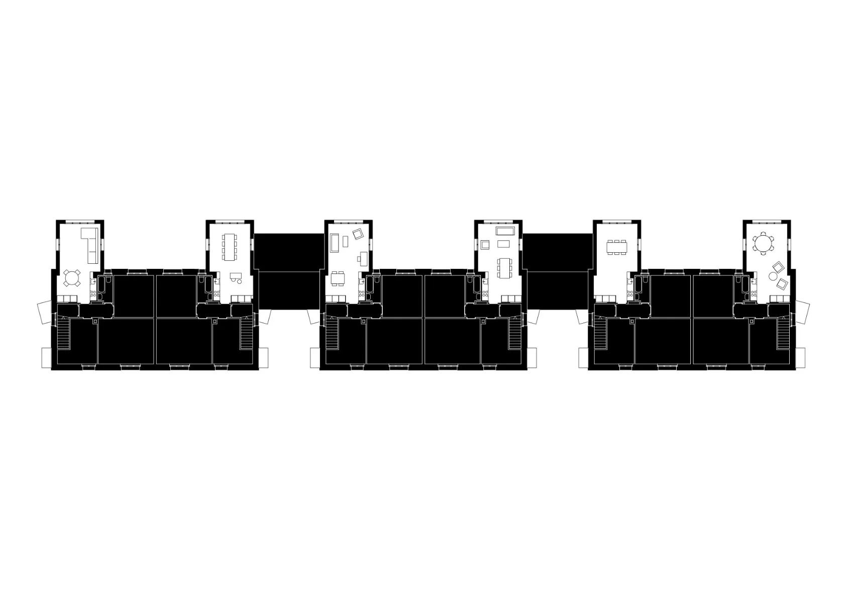 Grundriss Obergeschoss, Grafik