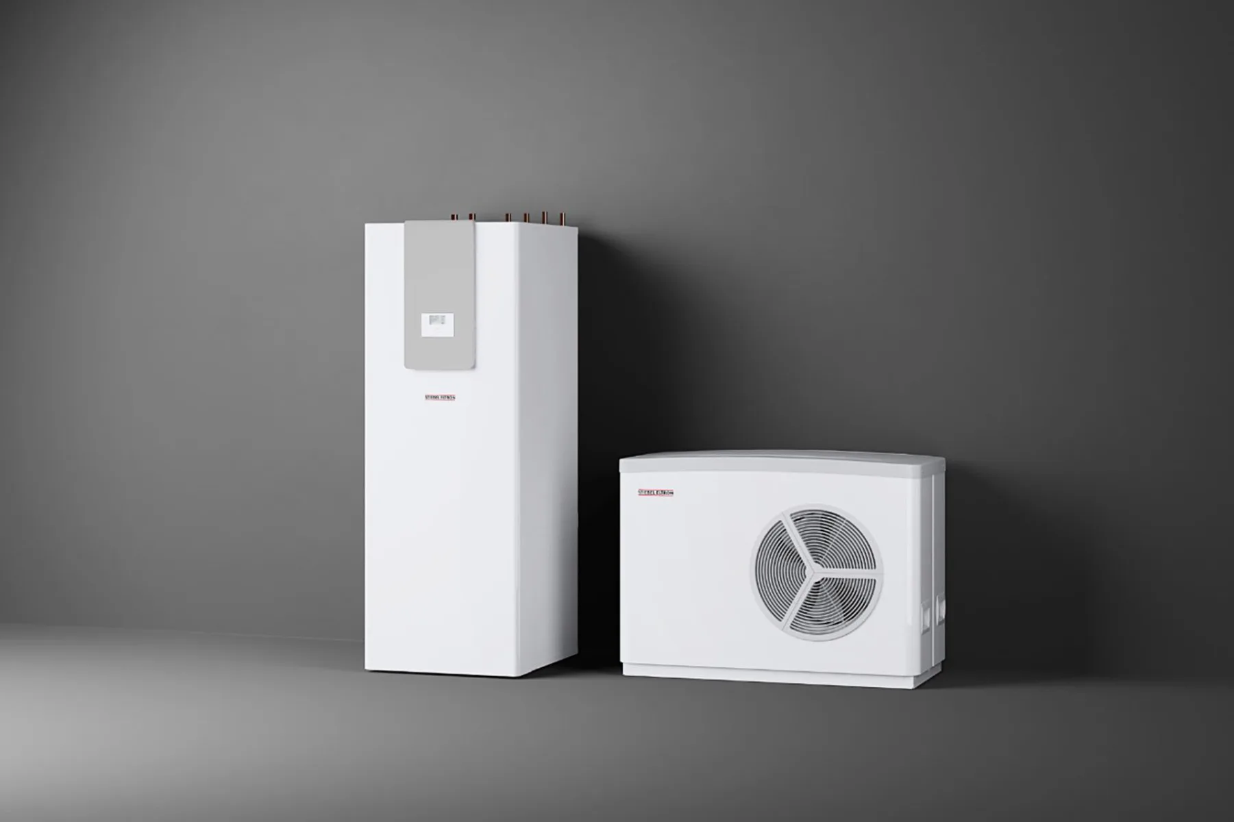 Für Altbauten geeignet ist die Luft-Wasser-Wärmepumpe WPL 25 A, die im Set durch den Integralspeicher HSBC 300 Cool ergänzt wird.