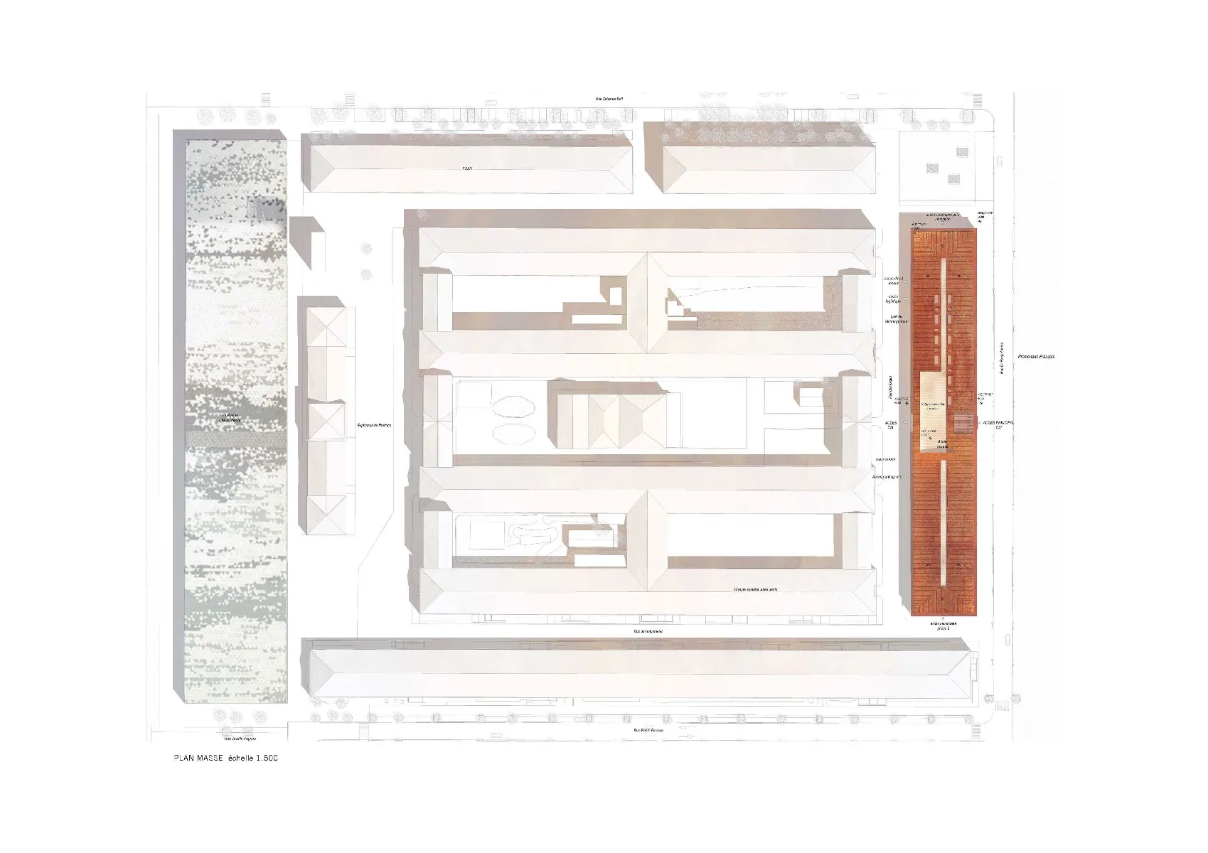 Lageplan, Grafik