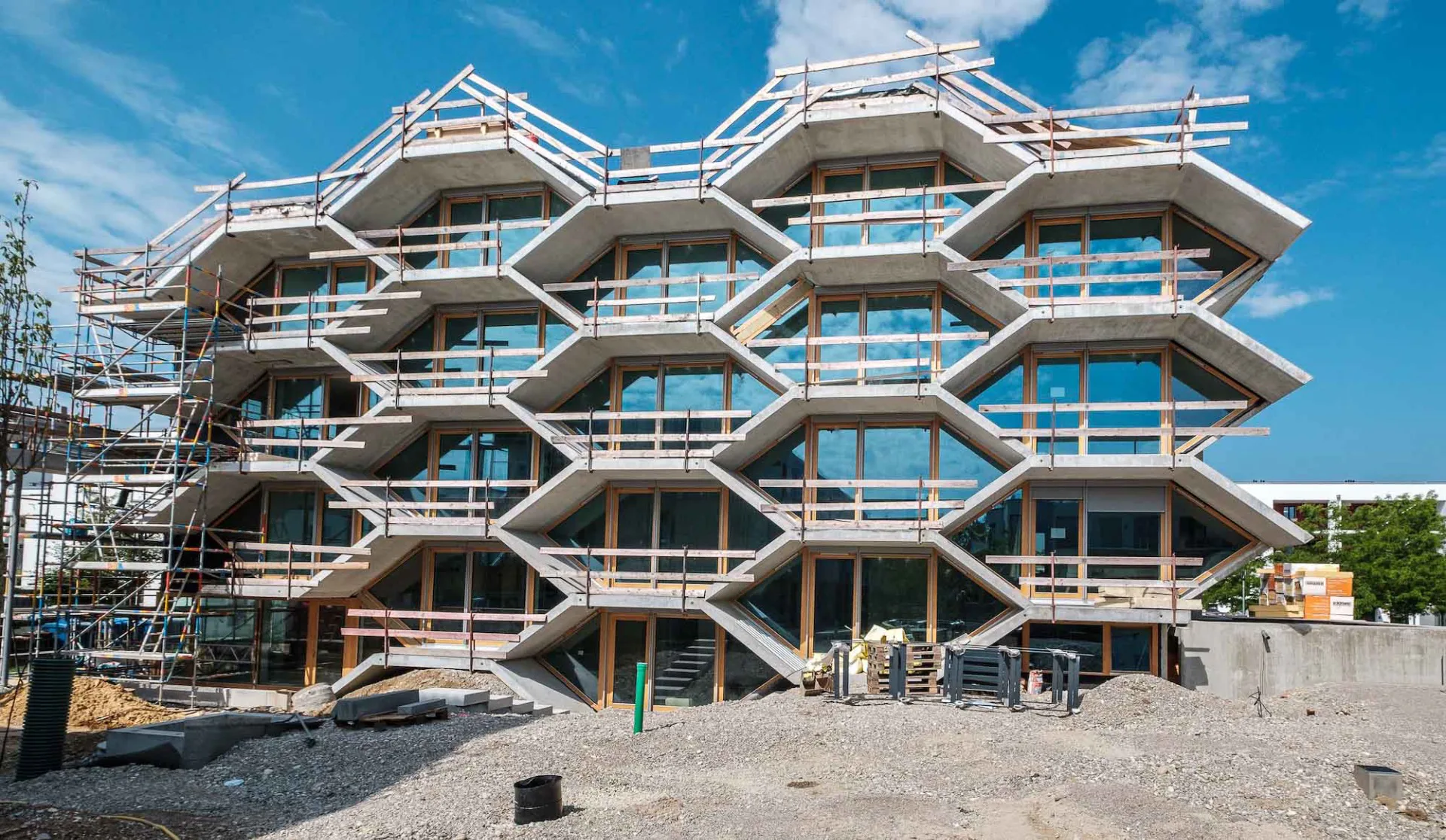 Wabenhaus in München, Architektur: Haimerl Architekten