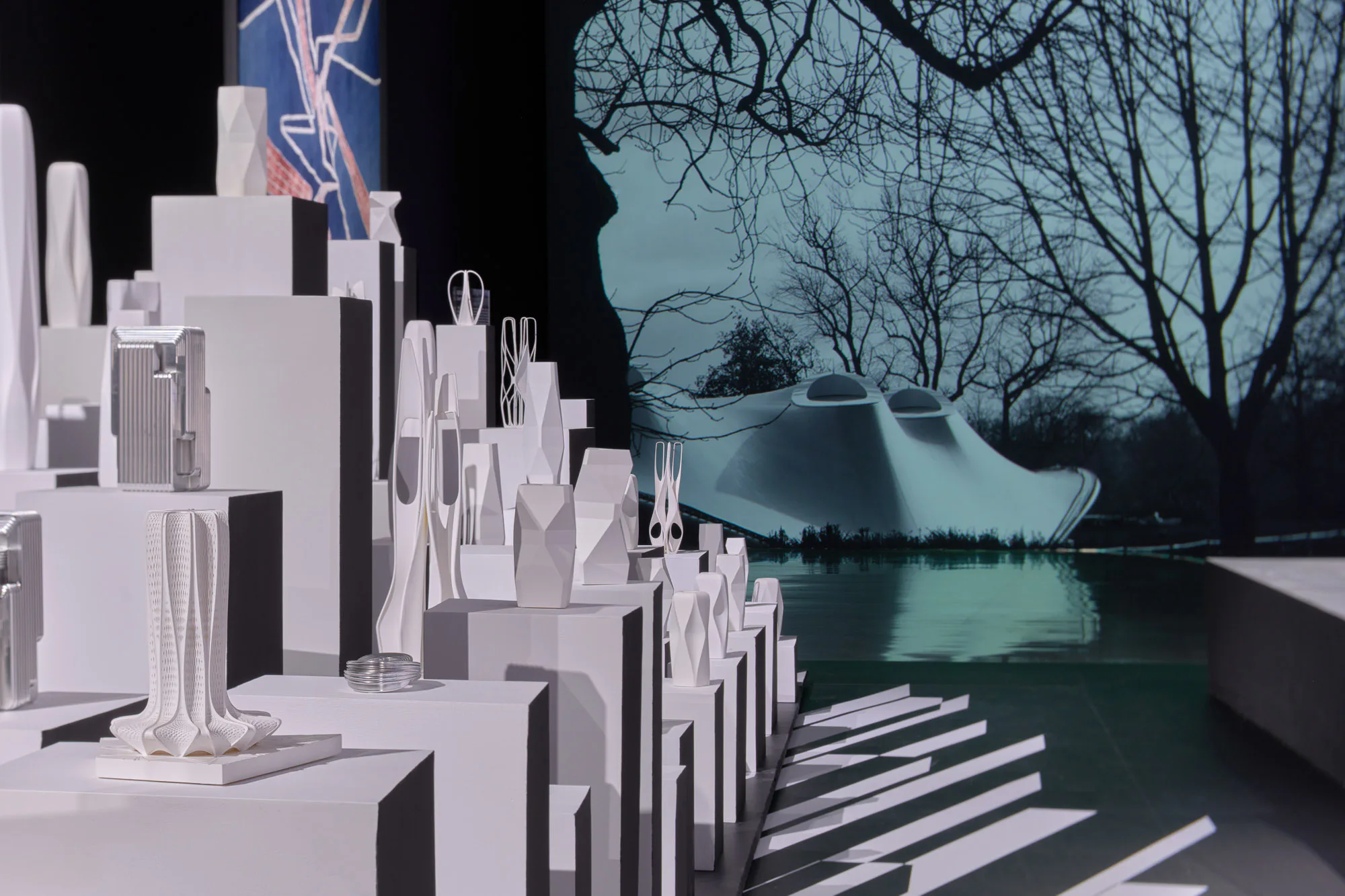 Überblick der ausgestellten Projekten in China, Zaha Hadid Architects