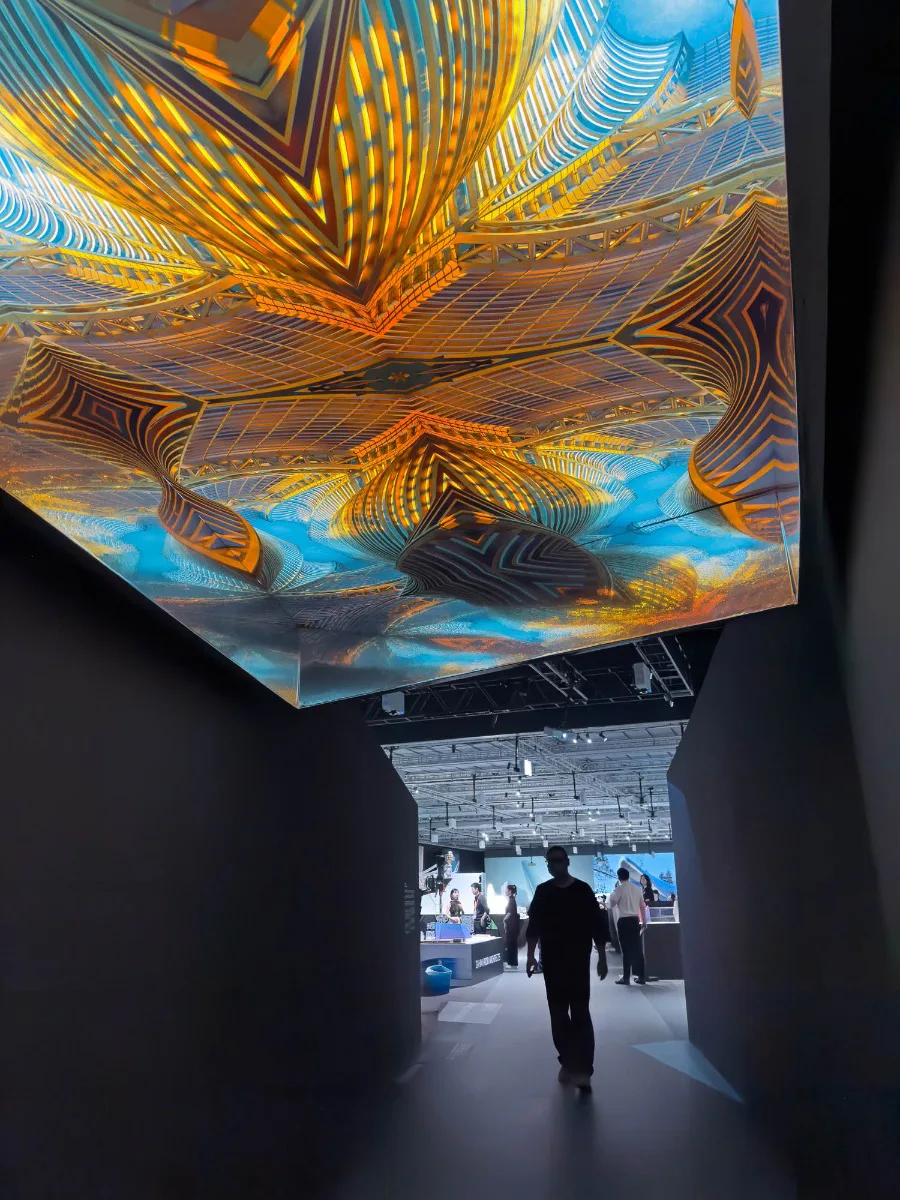 Die Ausstellung vermittelt das Potenzial von Design und Technik in der Zukunft. Zaha Hadid Architects
