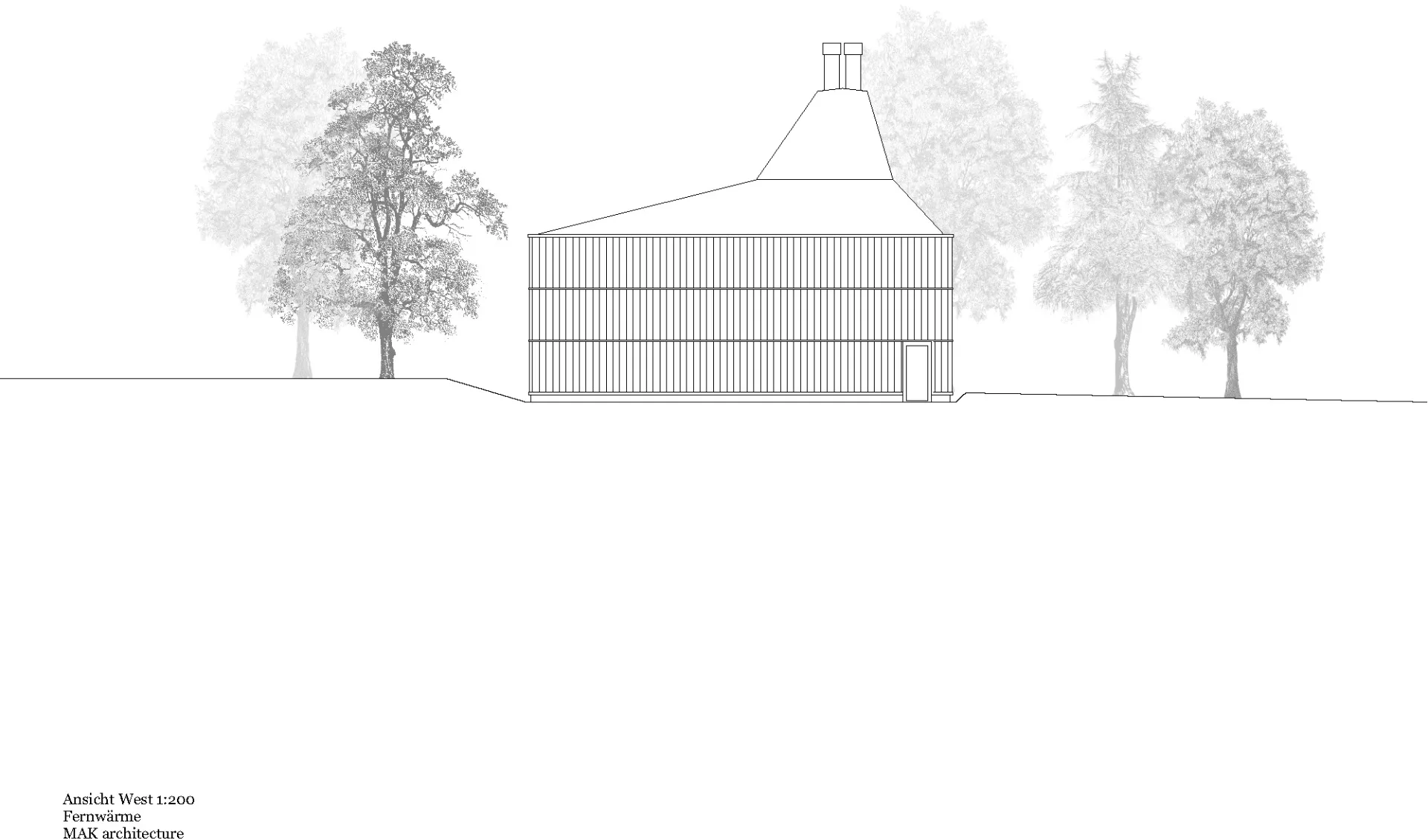 Ansicht Süd, Grafik