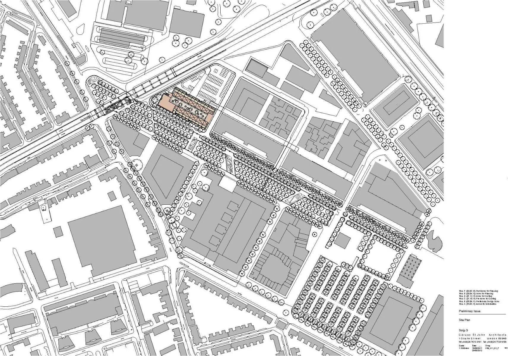 Lageplan, Grafik