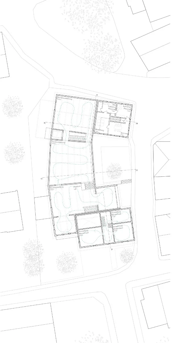Grundriss OG, Grafik